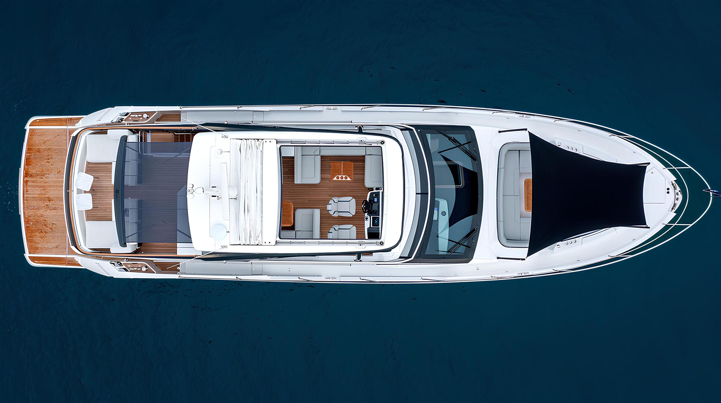 Экстерьер Fairline Squadron 68/Exterior Fairline Squadron 68