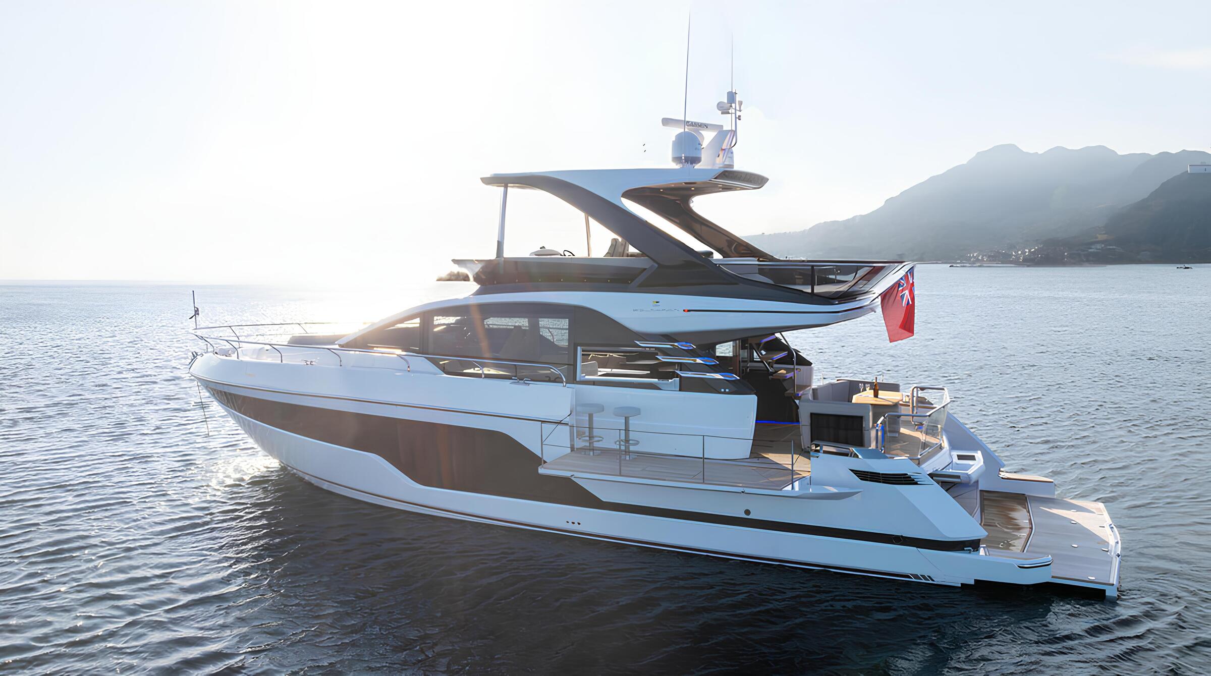 Экстерьер Fairline Squadron 58/Exterior Fairline Squadron 58