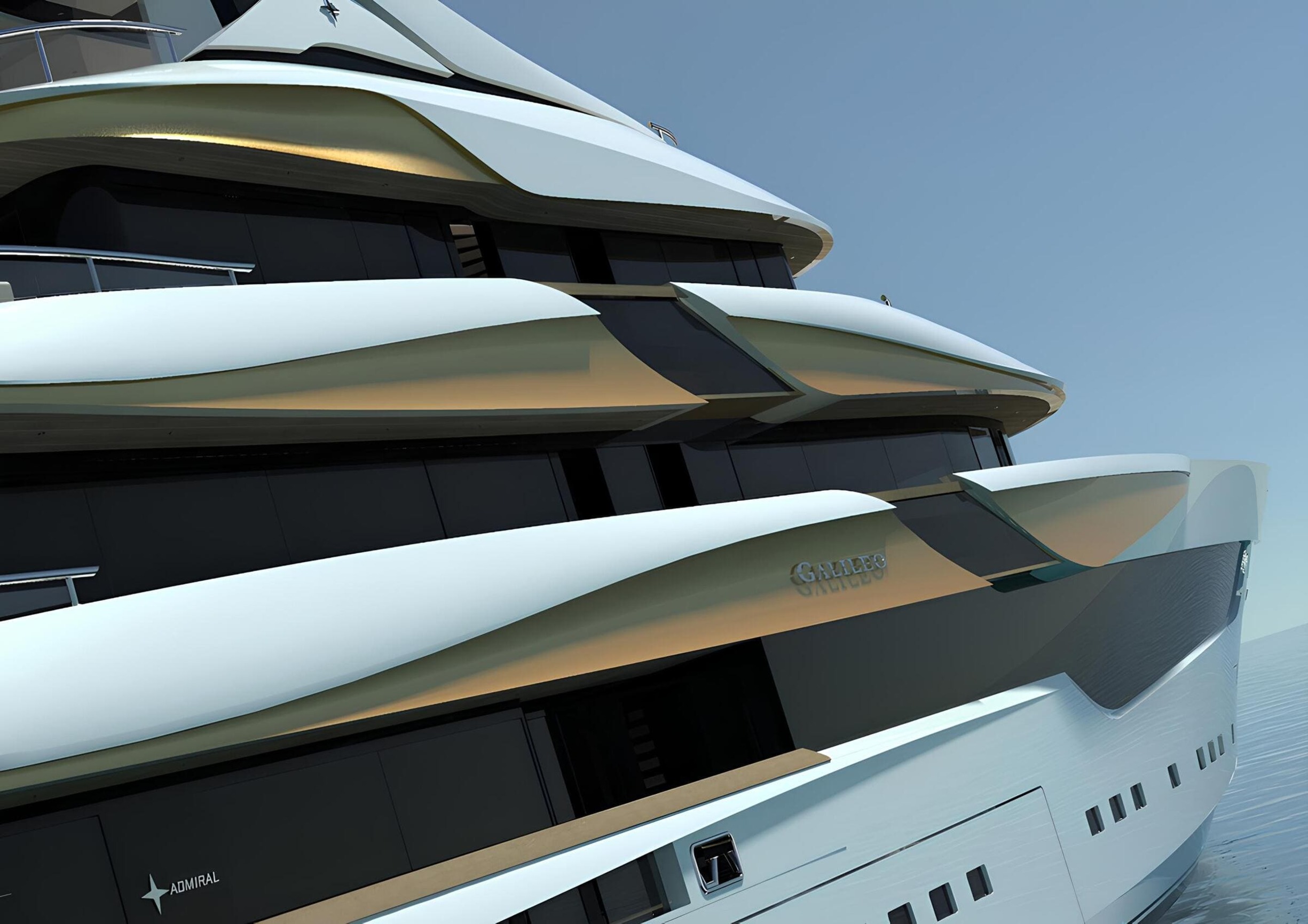 Экстерьер Admiral 2029 MY GALILEO 82/Exterior Admiral 2029 MY GALILEO 82