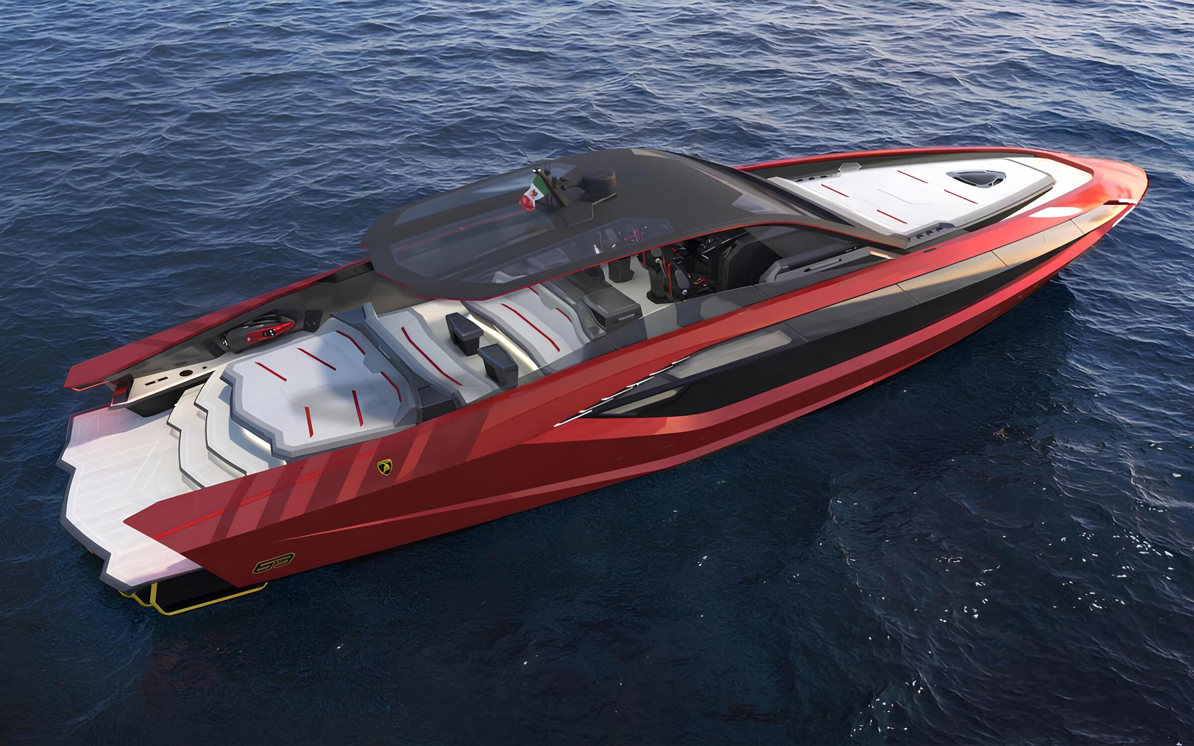 Экстерьер Tecnomar Lamborghini 63 Yacht 2024 MY VALKYRIE/Exterior Tecnomar Lamborghini 63 Yacht 2024 MY VALKYRIE
