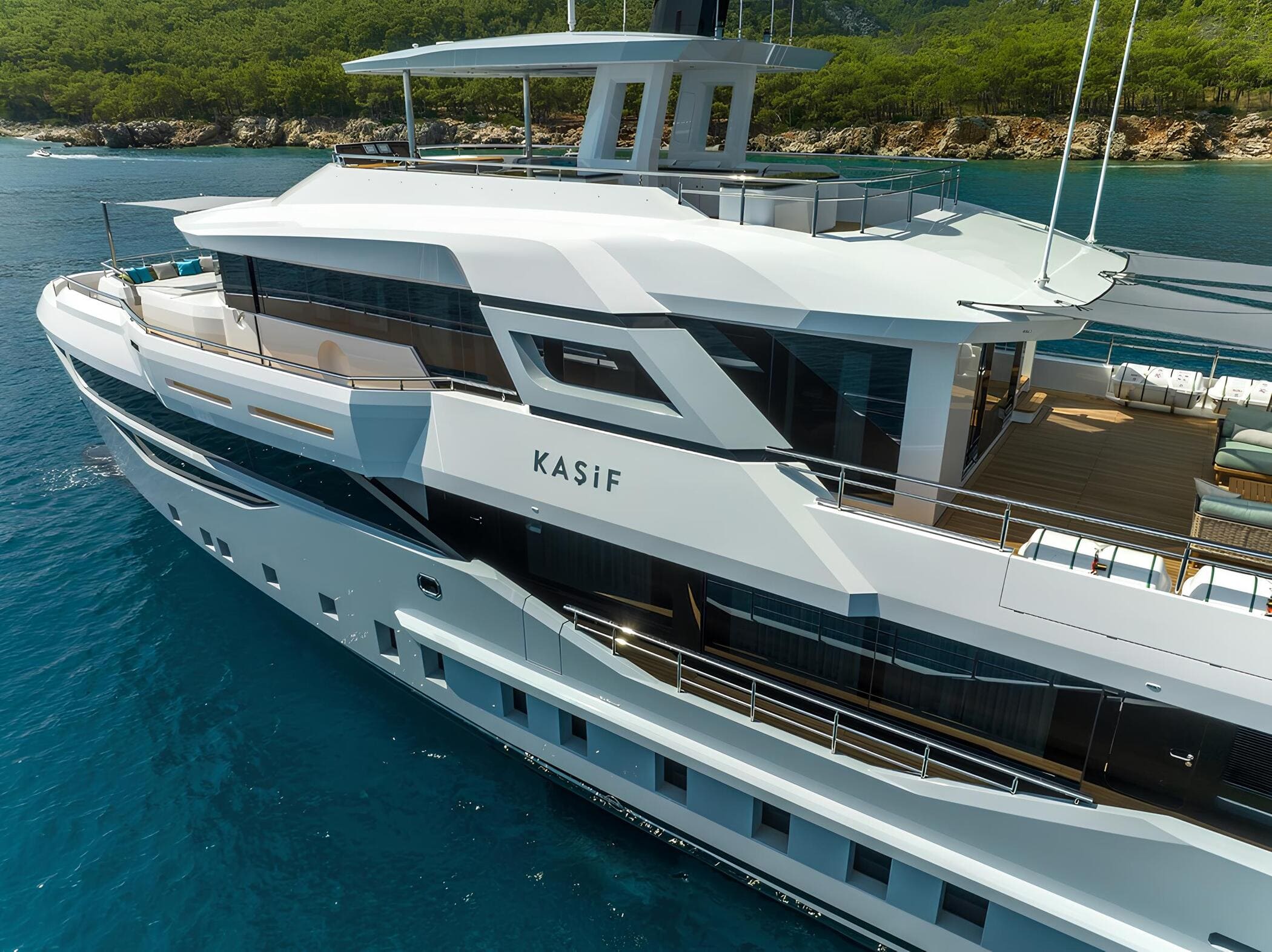 Экстерьер Bilgin Yachts 41M 2023 MY KASIF/Exterior Bilgin Yachts 41M 2023 MY KASIF