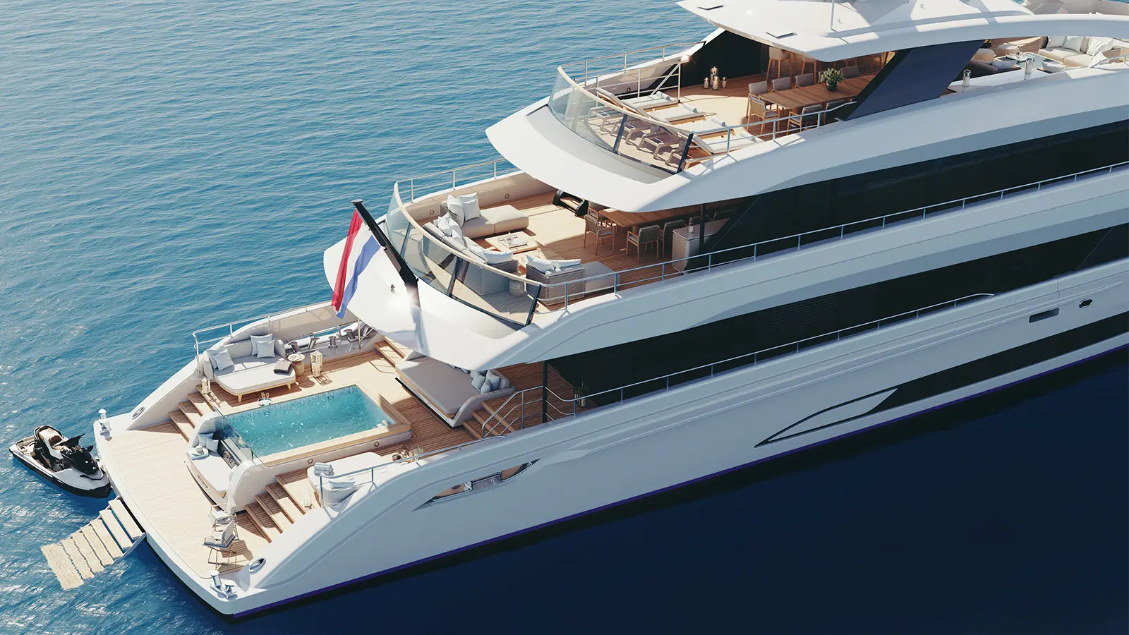 Экстерьер Heesen YN21350 2027 MY PROJECT GRACE/Exterior Heesen YN21350 2027 MY PROJECT GRACE