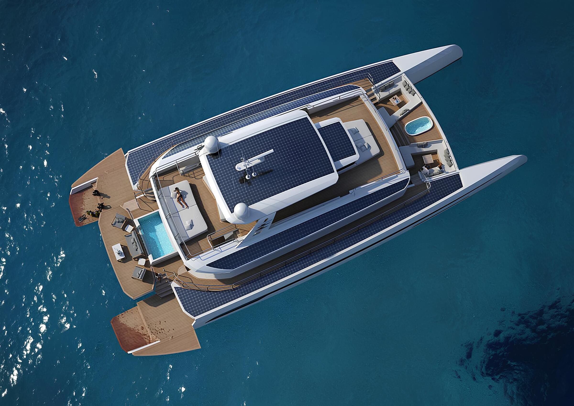 Экстерьер Wider Eco Yacht 112 Power 2027/Exterior Wider Eco Yacht 112 Power 2027