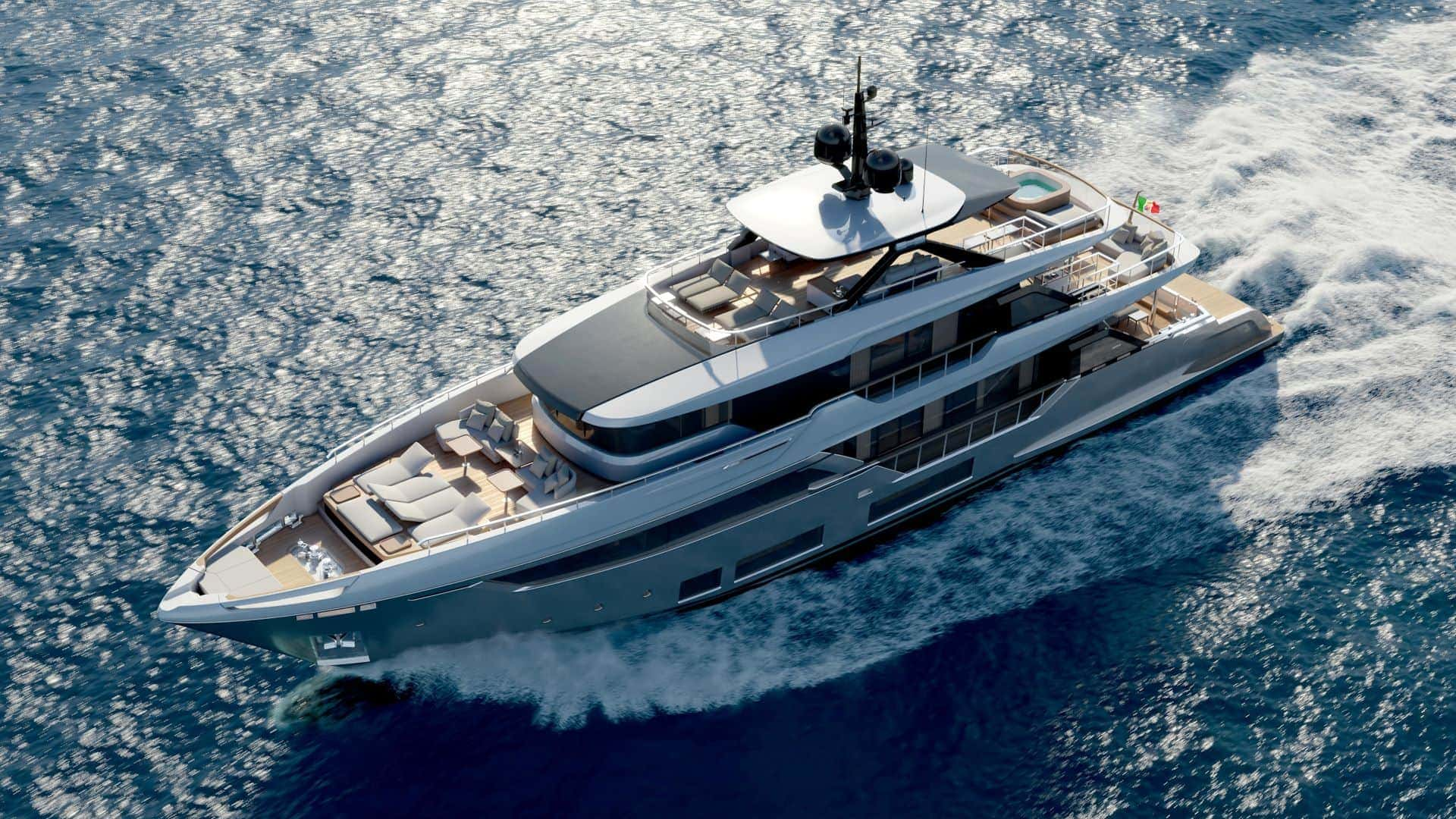 Экстерьер Custom Line Navetta 38 NEW/Exterior Custom Line Navetta 38 NEW