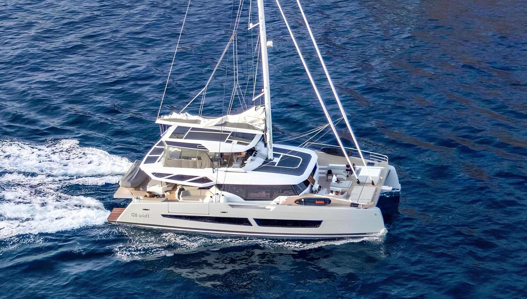 Экстерьер Fountaine Pajot Thira 80 2024 SERENISSIMA III/Exterior Fountaine Pajot Thira 80 2024 SERENISSIMA III