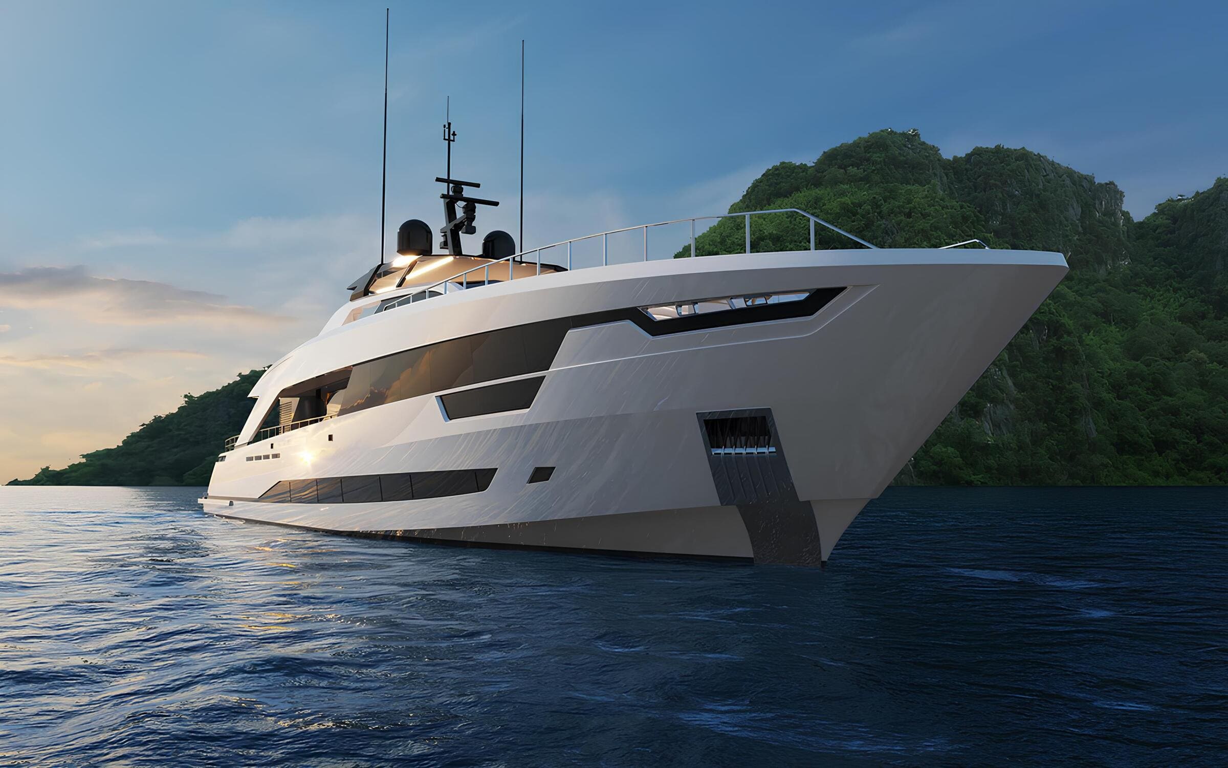 Экстерьер Alia Yachts 42M 2025 MY XIMENA/Exterior Alia Yachts 42M 2025 MY XIMENA