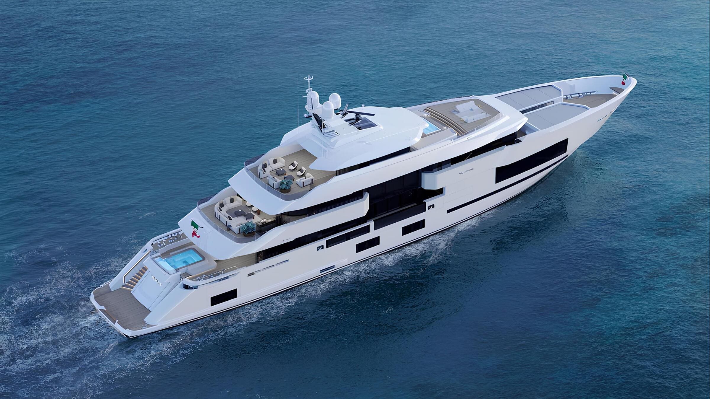 Экстерьер Admiral Yachts 70M 2027/Exterior Admiral Yachts 70M 2027