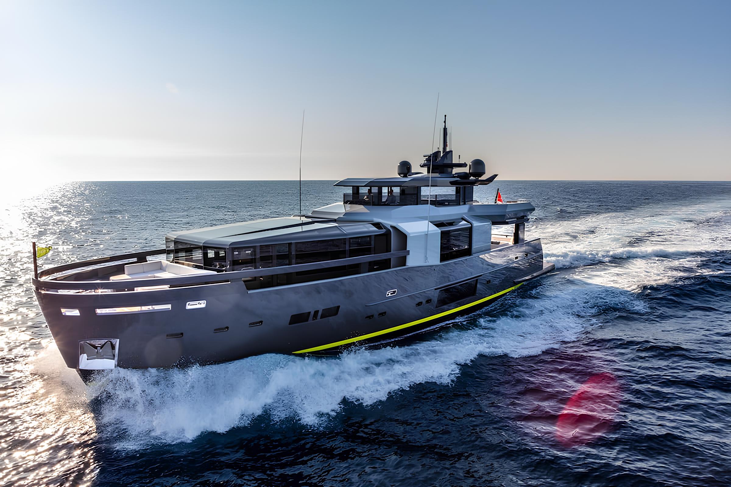 Экстерьер Arcadia Yachts A105 2019 MY SEA CORAL II/Exterior Arcadia Yachts A105 2019 MY SEA CORAL II