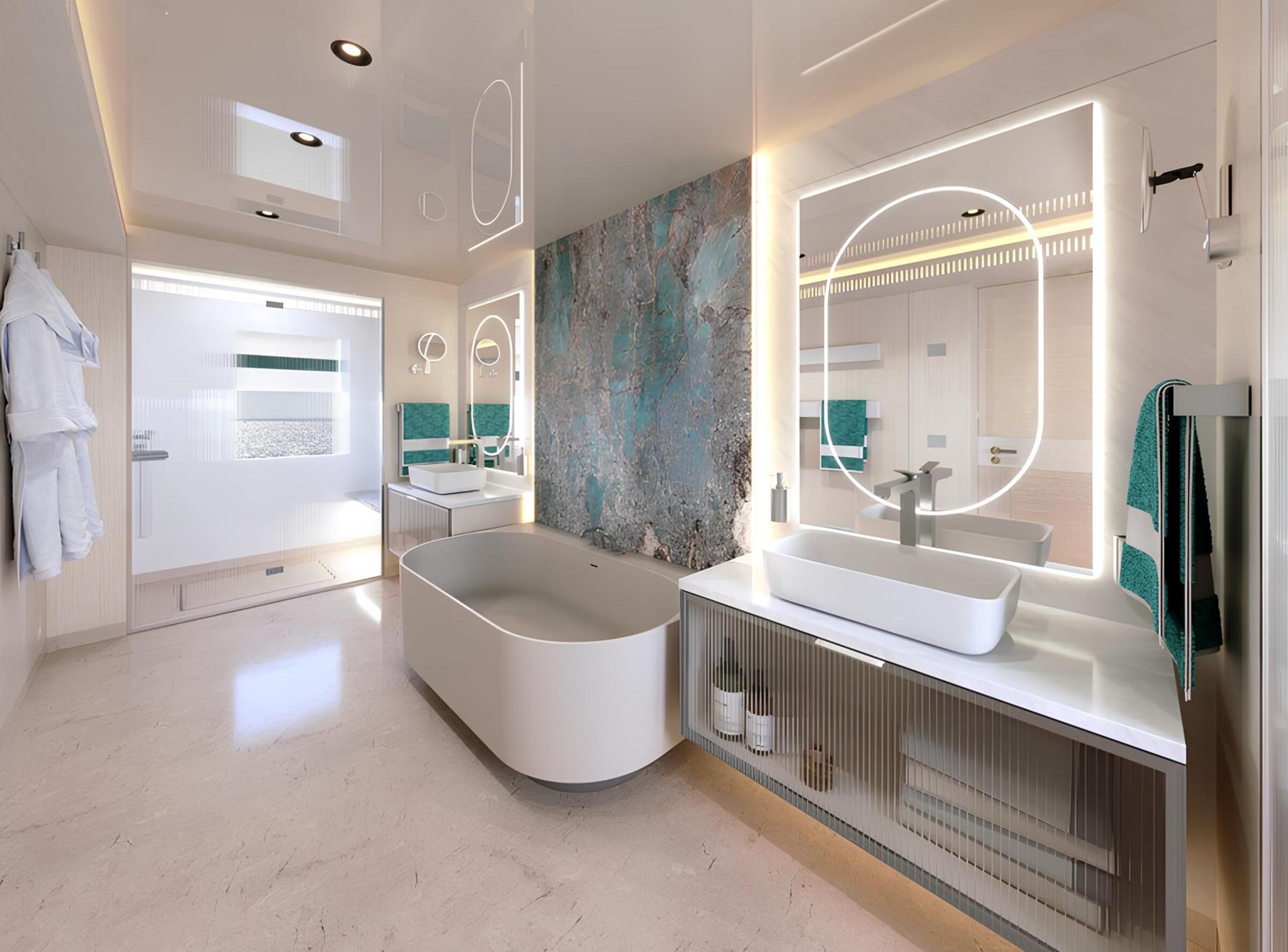 Санузел владельца/Master bathroom