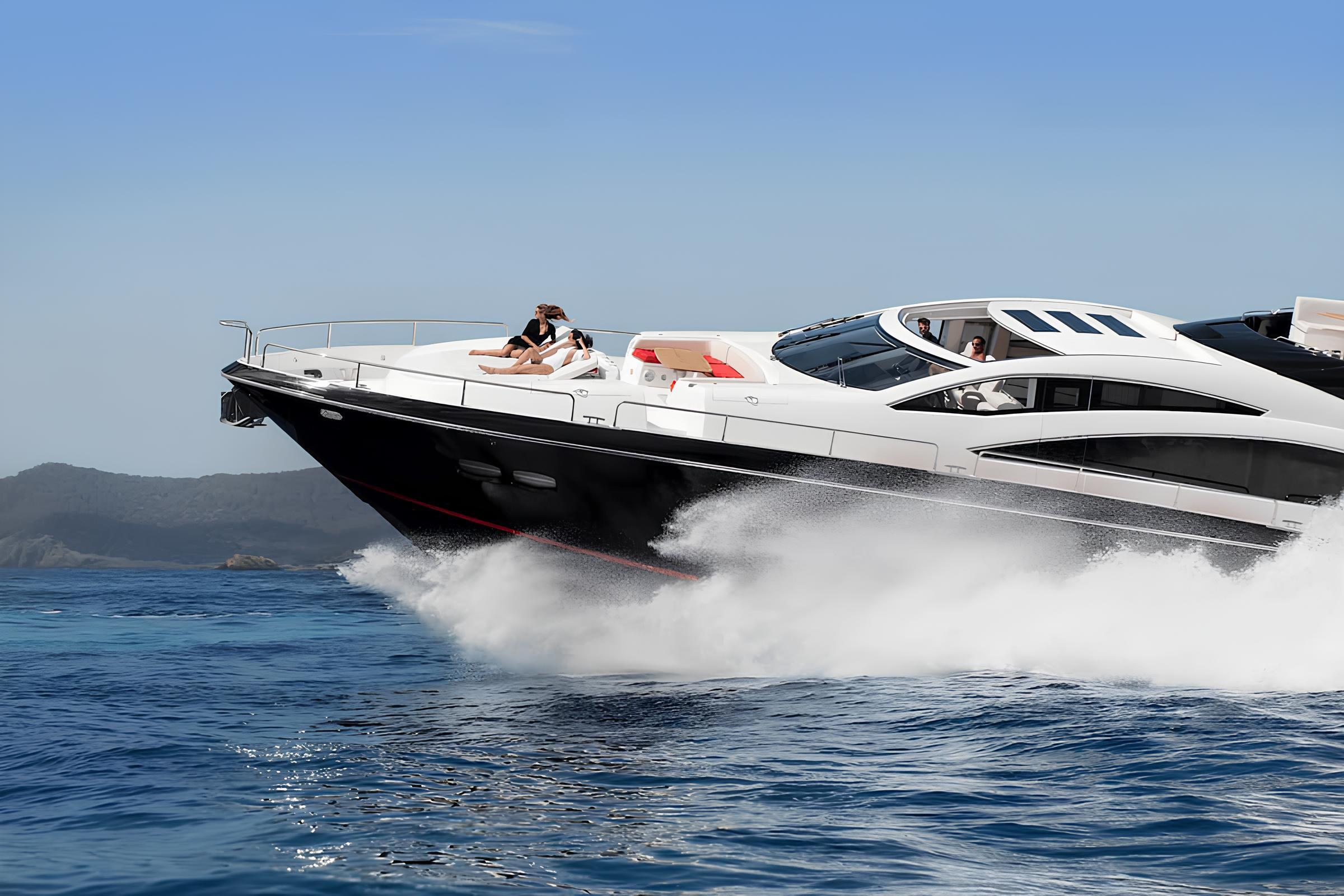 Экстерьер Sunseeker Predator 84 2010 MY PALUMBA/Exterior Sunseeker Predator 84 2010 MY PALUMBA