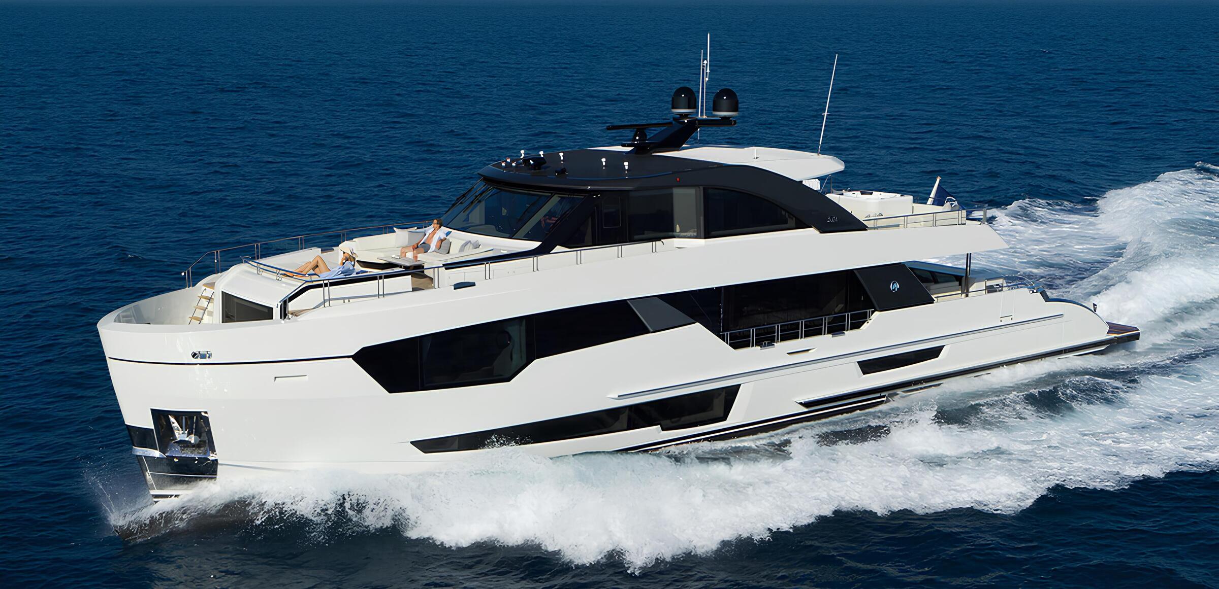 Экстерьер Ocean Alexander 32E/Exterior Ocean Alexander 32E