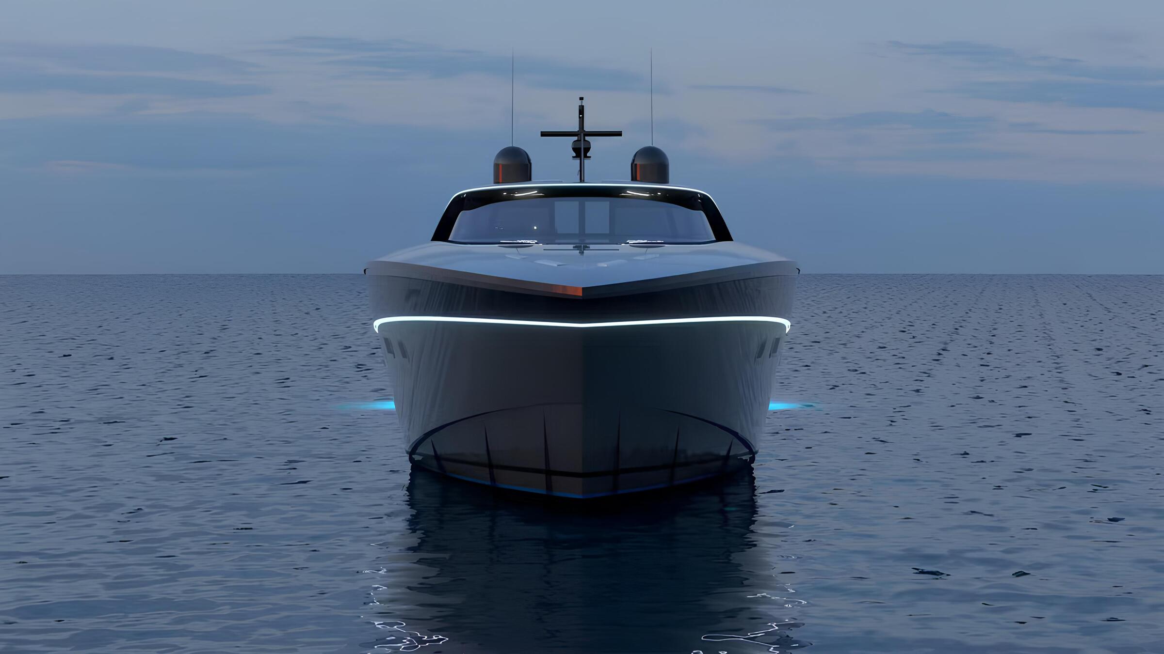 Экстерьер Cantieri di Pisa 80 Veloce/Exterior Cantieri di Pisa 80 Veloce