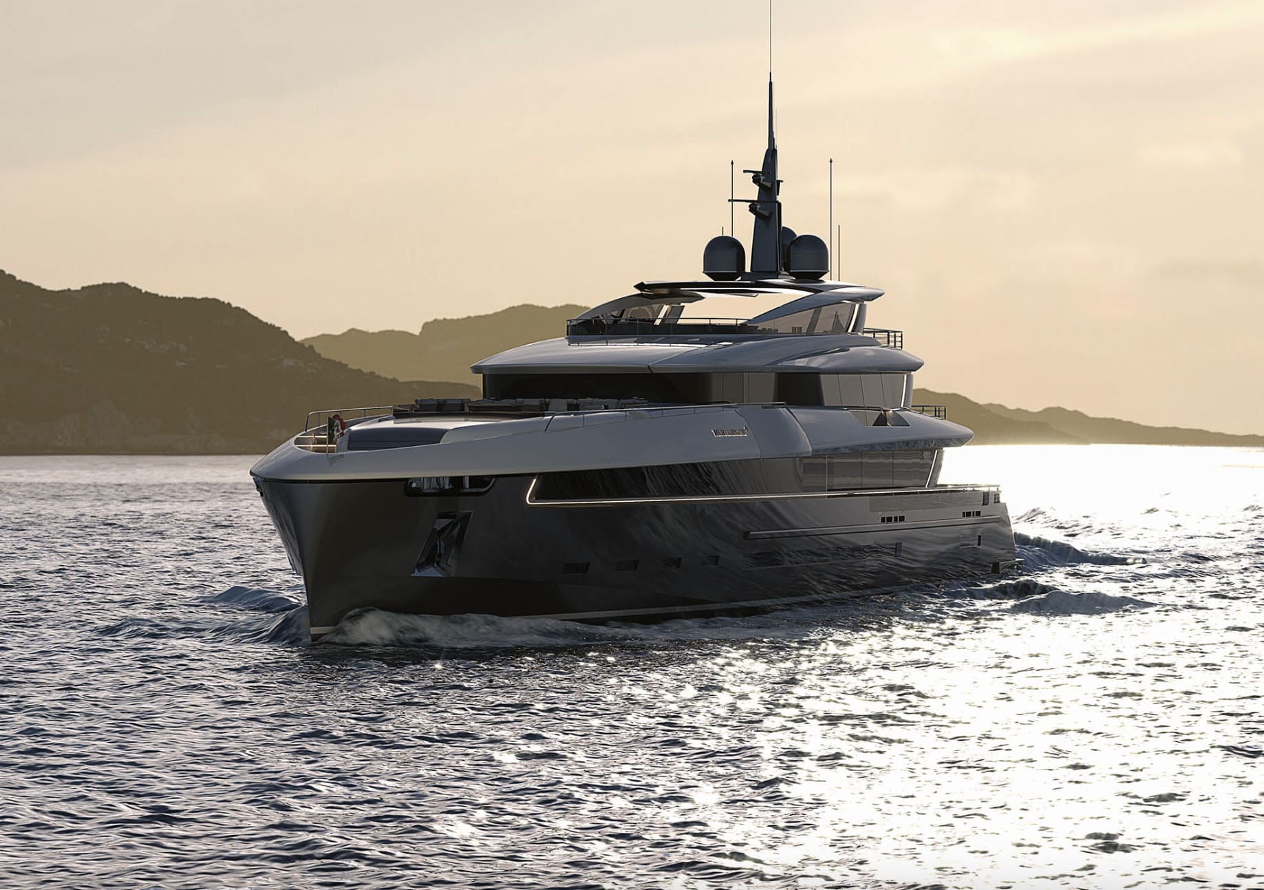 Экстерьер Mondomarine EIDOS 57M NEW/Exterior Mondomarine EIDOS 57M NEW