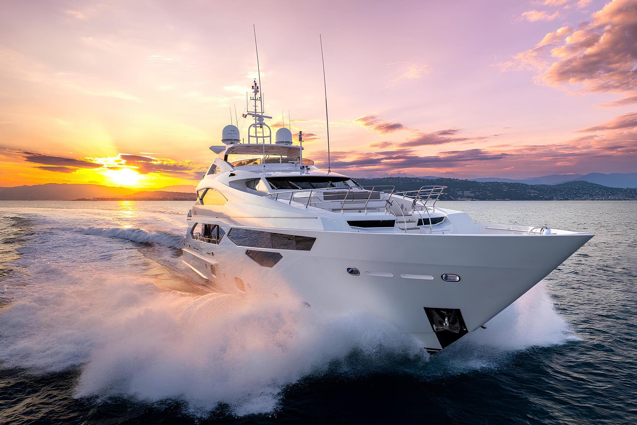 Экстерьер Sunseeker 131 2015 MY ANYA /Exterior Sunseeker 131 2015 MY ANYA