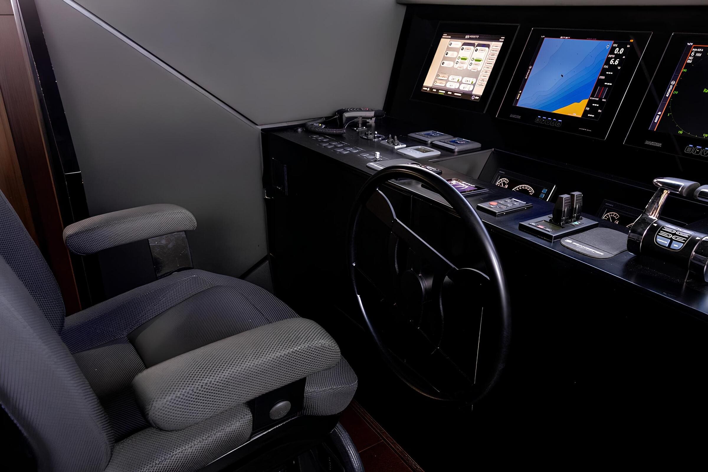 Главный пост управления/Main helm station
