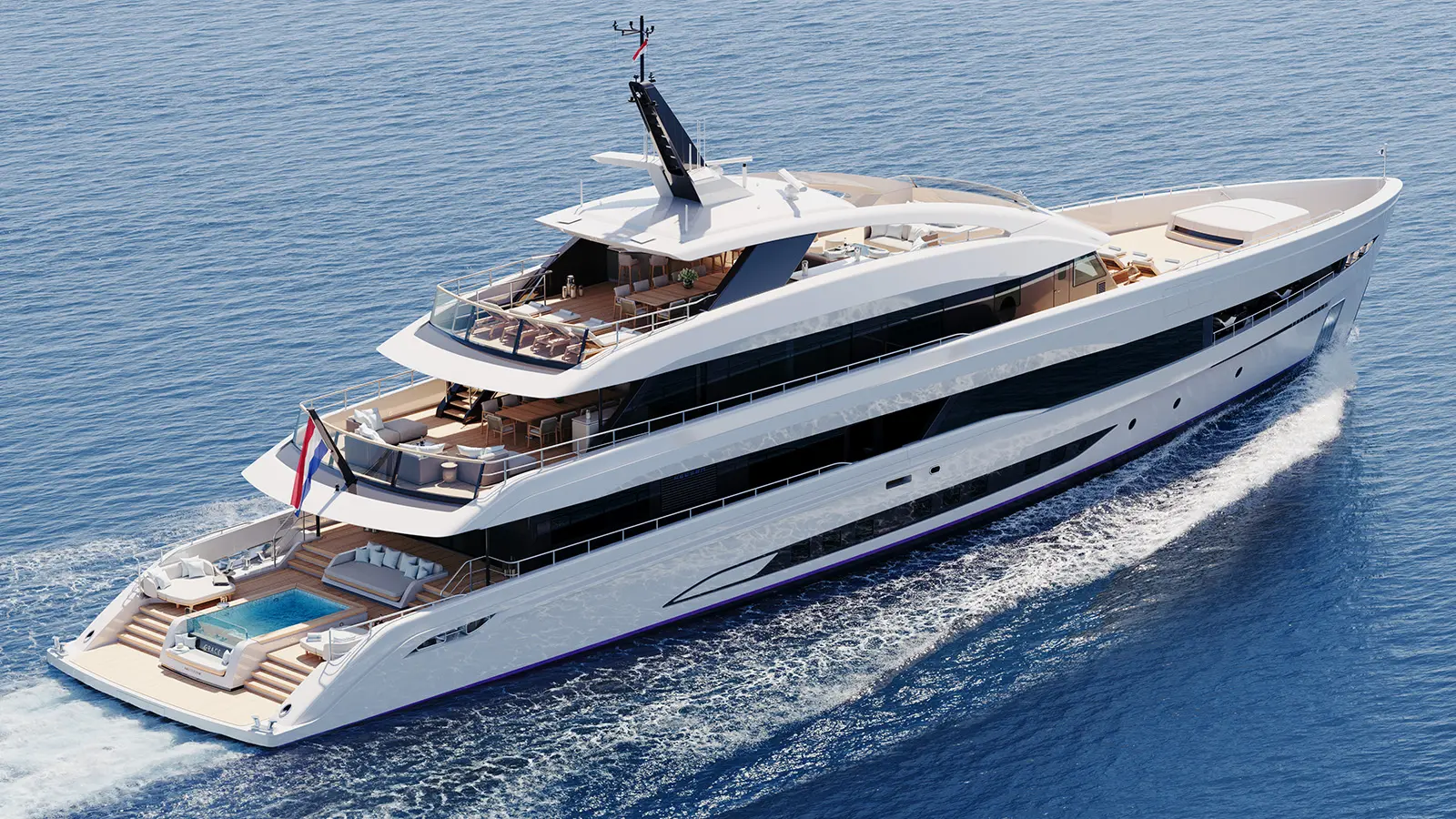 Экстерьер Heesen YN21350 2027 MY PROJECT GRACE/Exterior Heesen YN21350 2027 MY PROJECT GRACE