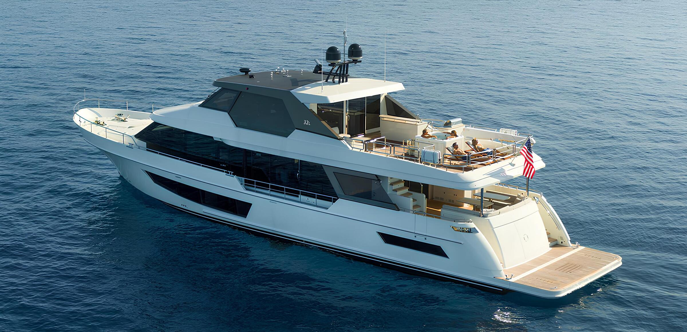 Экстерьер Ocean Alexander 32L/Exterior Ocean Alexander 32L