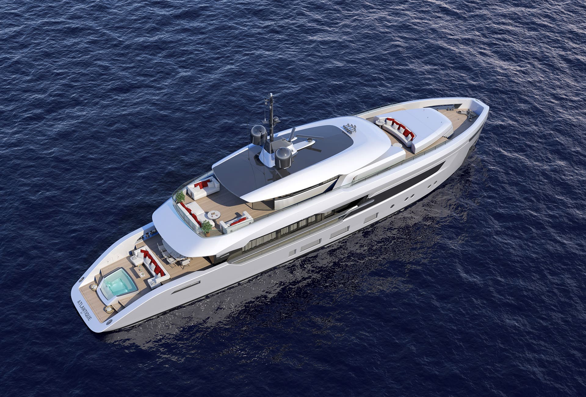 Экстерьер Columbus Yachts Atlantique 37M NEW/Exterior Columbus Yachts Atlantique 37M NEW