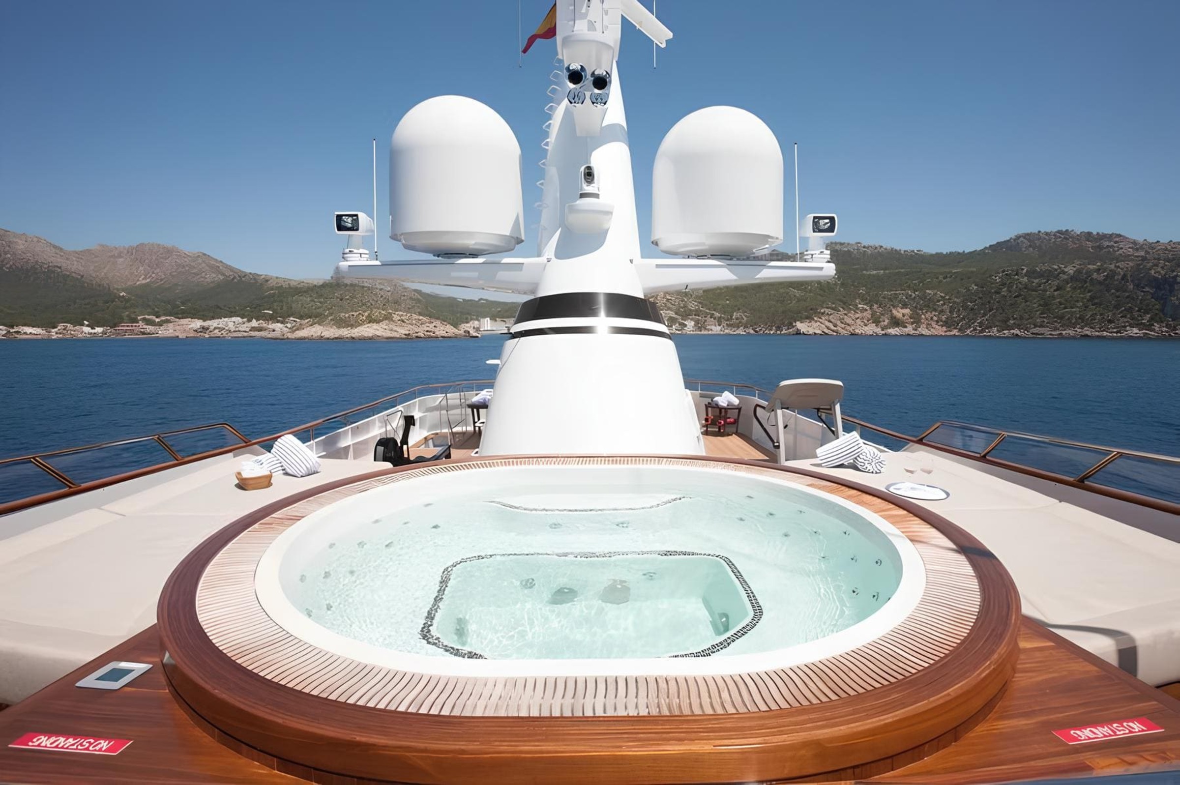 Джакузи на сандеке/Sundeck jacuzzi
