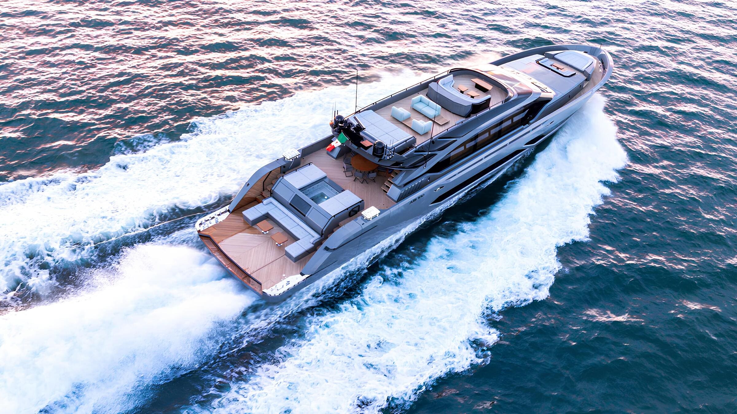 Экстерьер AB Yachts 130/Exterior AB Yachts 130