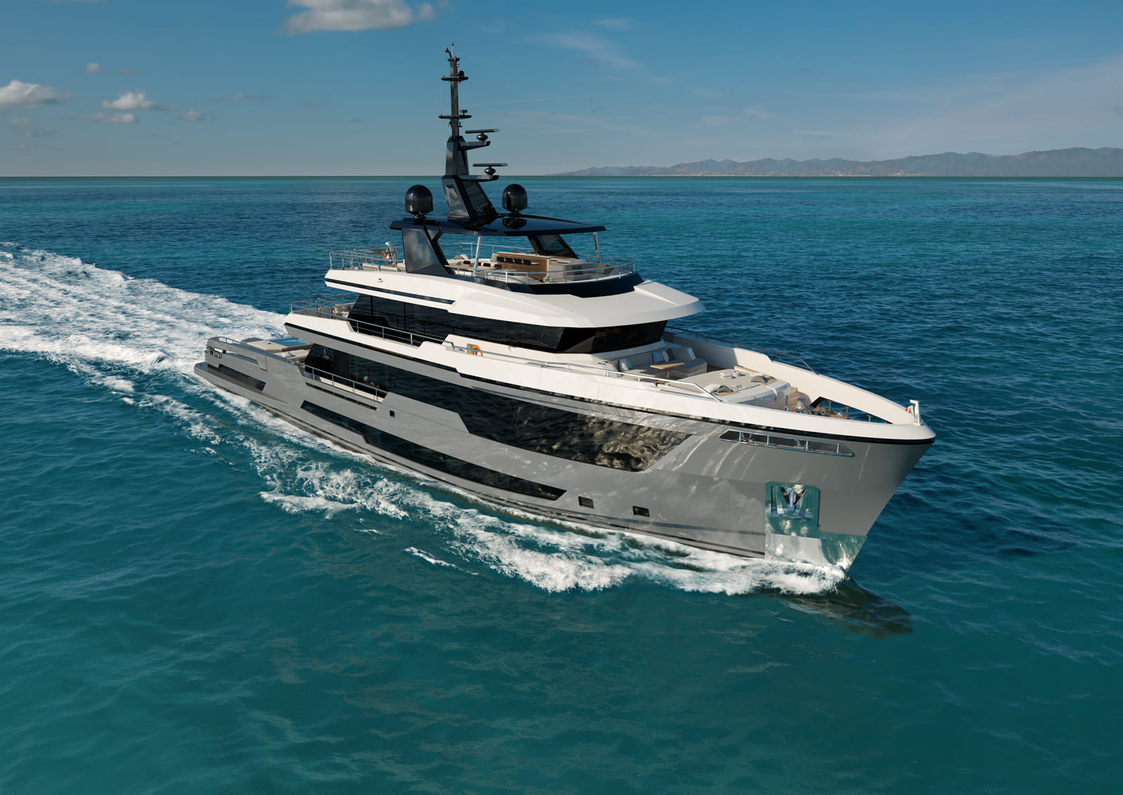 Экстерьер Columbus Yachts Crossover 42 NEW/Exterior Columbus Yachts Crossover 42 NEW