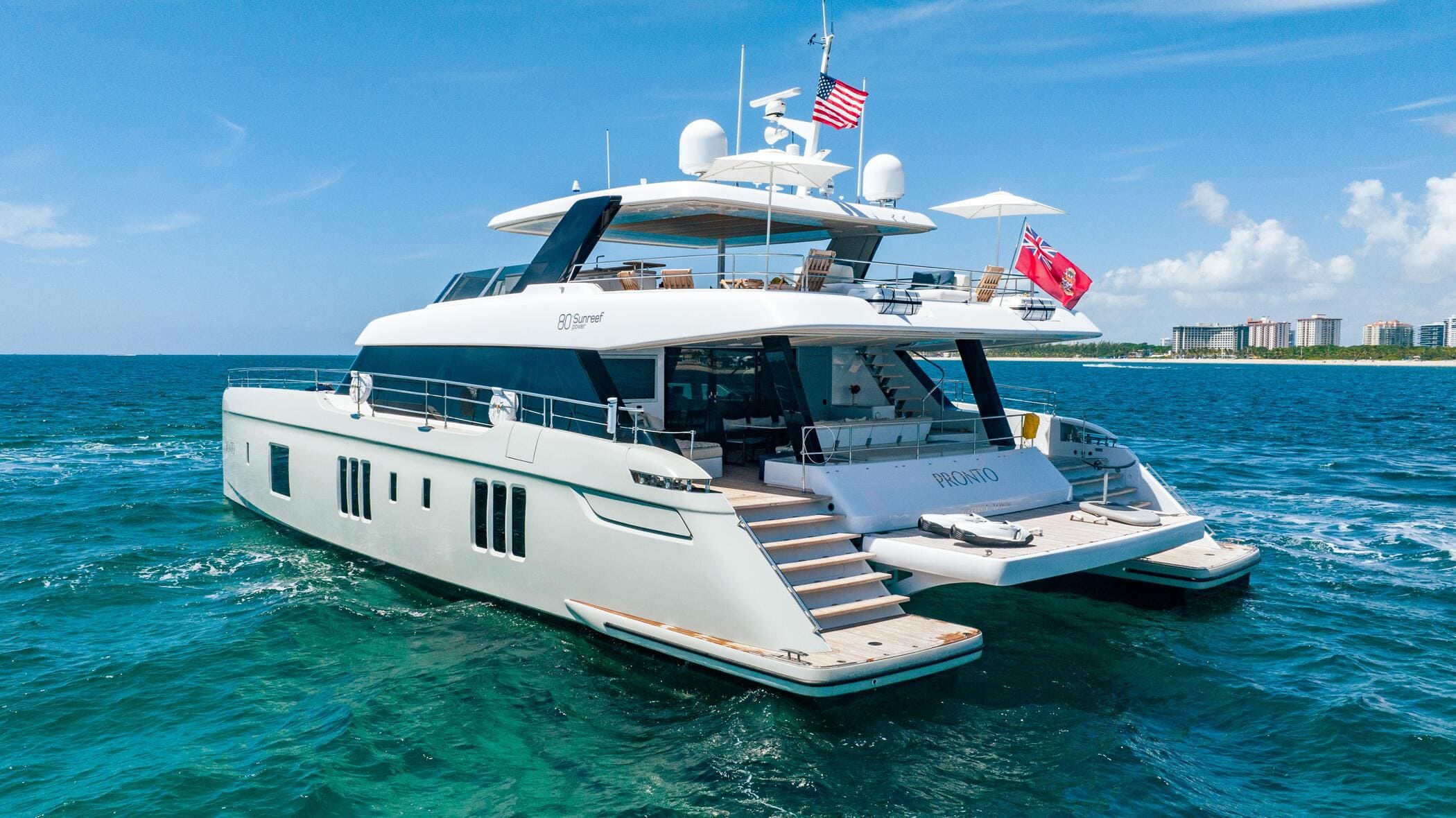 Экстерьер 80 SUNREEF POWER NEW/Exterior 80 SUNREEF POWER NEW