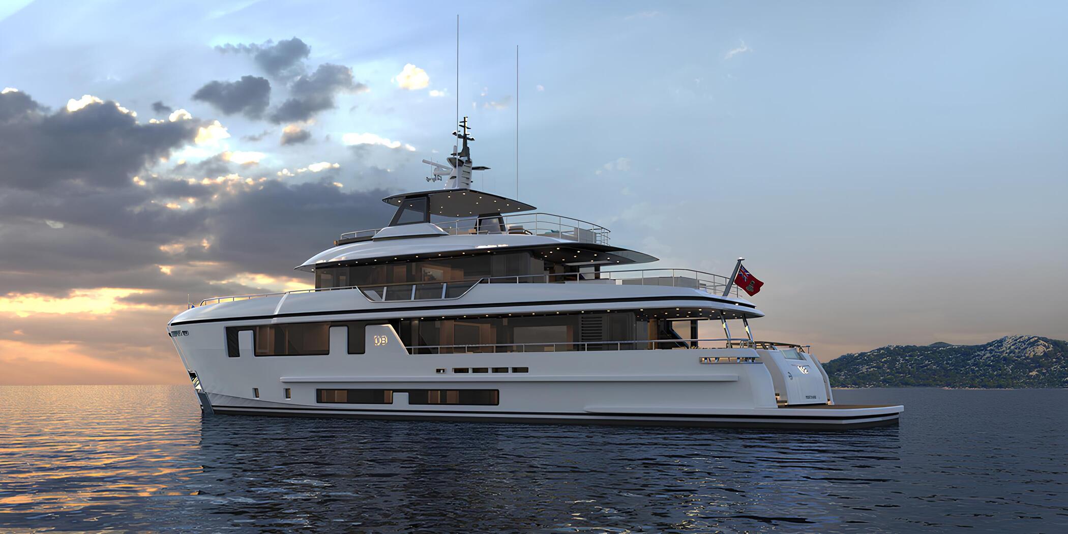 Экстерьер Cantiere Delle Marche Deep Blue 115 NEW/Exterior Cantiere Delle Marche Deep Blue 115 NEW