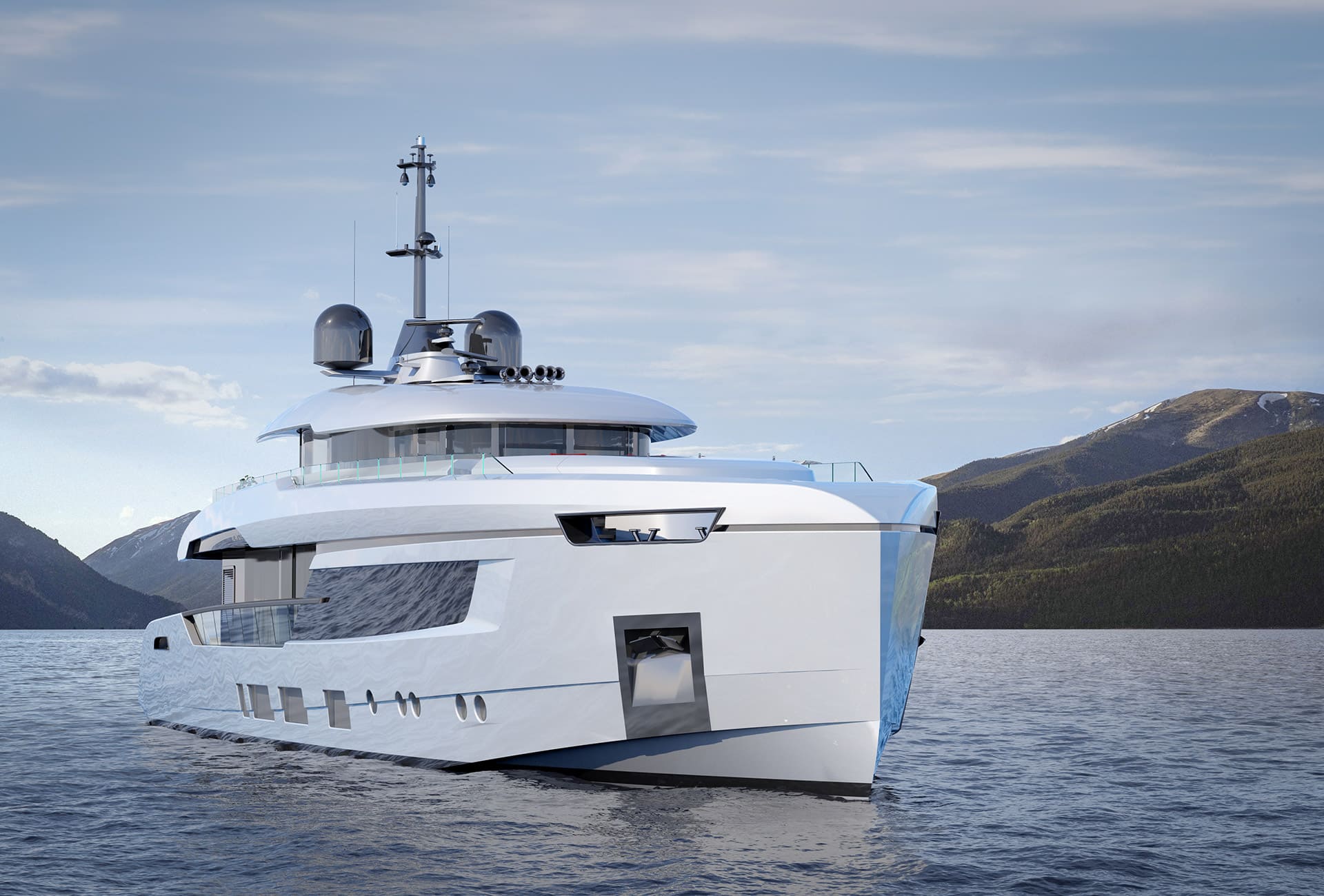 Экстерьер Columbus Yachts Atlantique 37M NEW/Exterior Columbus Yachts Atlantique 37M NEW