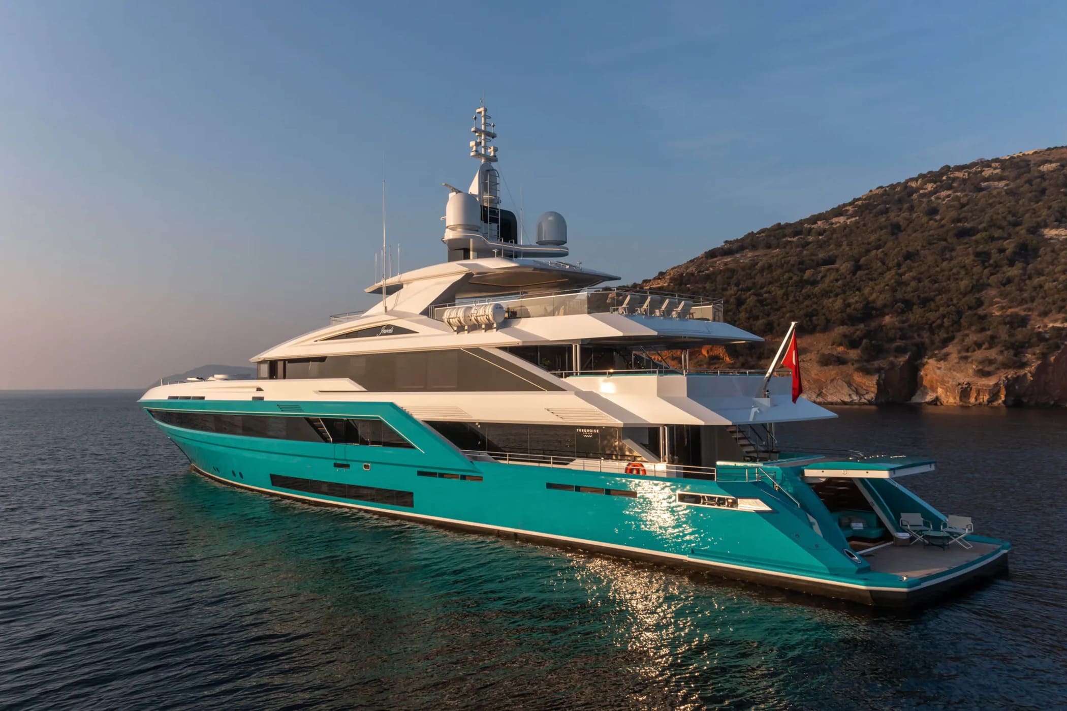 Экстерьер Turquoise Yachts JEWELS NEW/Exterior Turquoise Yachts JEWELS NEW