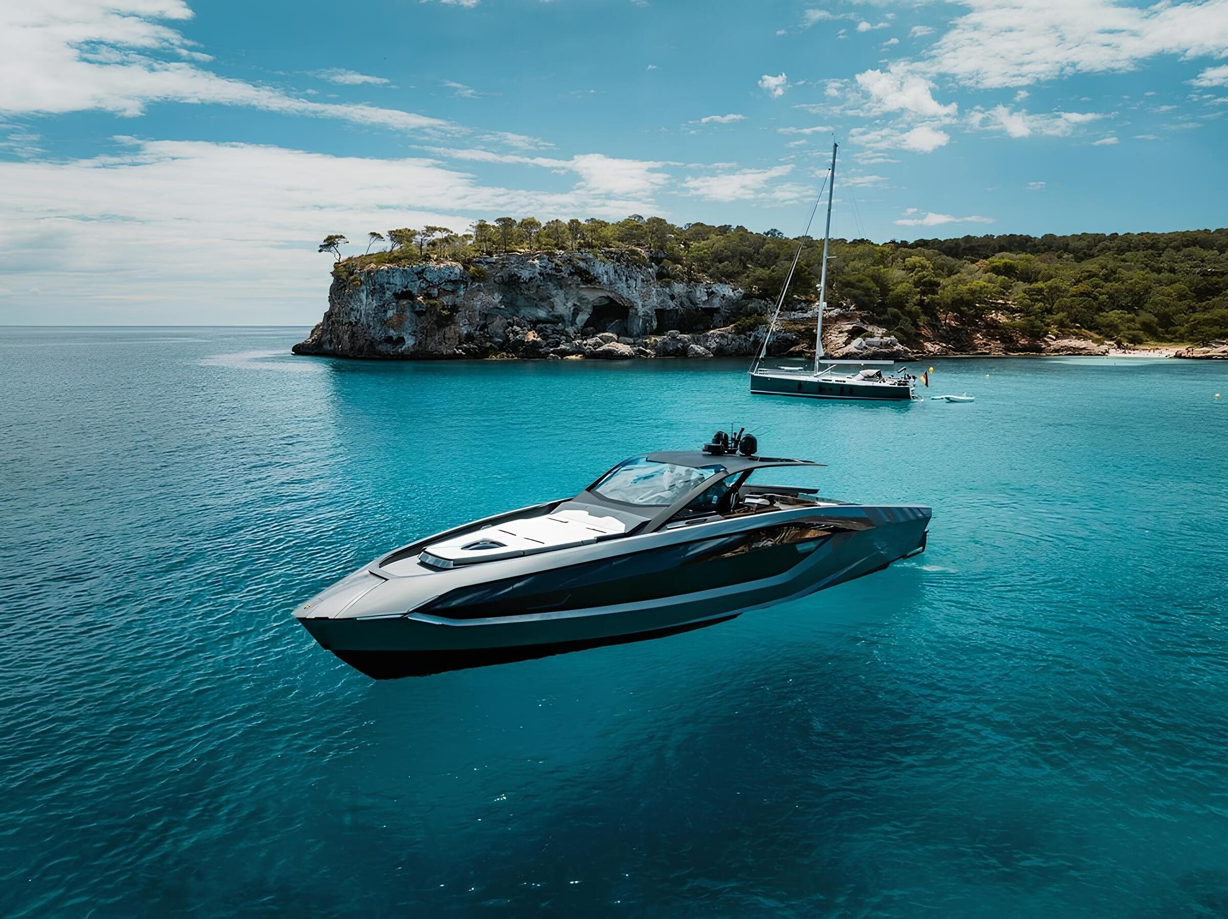 Экстерьер Tecnomar Lamborghini 63 Yacht 2022/Exterior Tecnomar Lamborghini 63 Yacht 2022