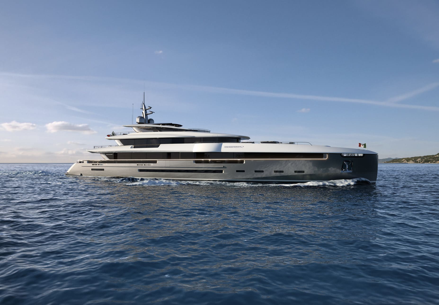 Экстерьер Mondomarine EIDOS 57M NEW/Exterior Mondomarine EIDOS 57M NEW