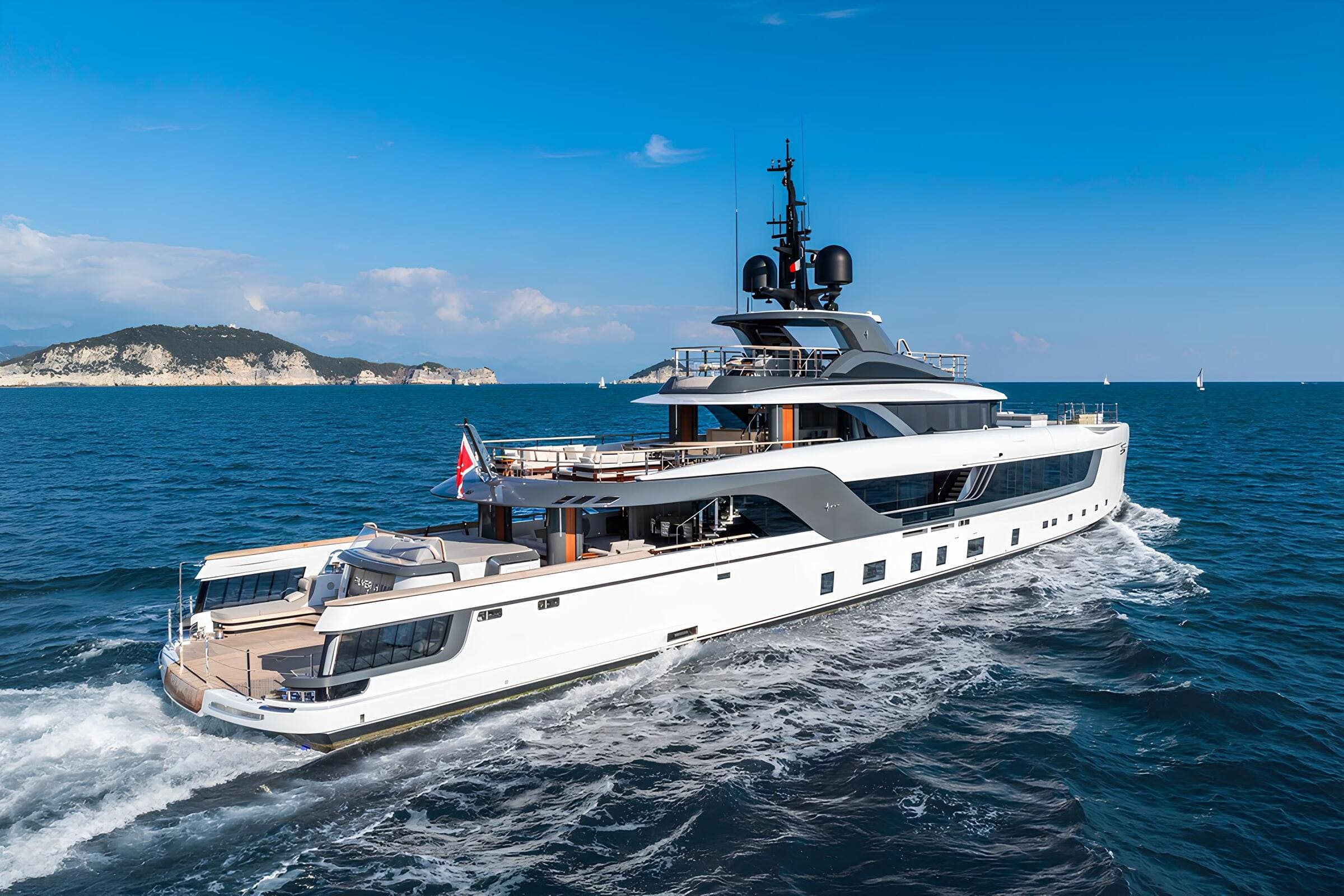 Экстерьер Admiral Yachts S-Force 55 2024 SILVER STAR I/Exterior Admiral Yachts S-Force 55 2024 SILVER STAR I