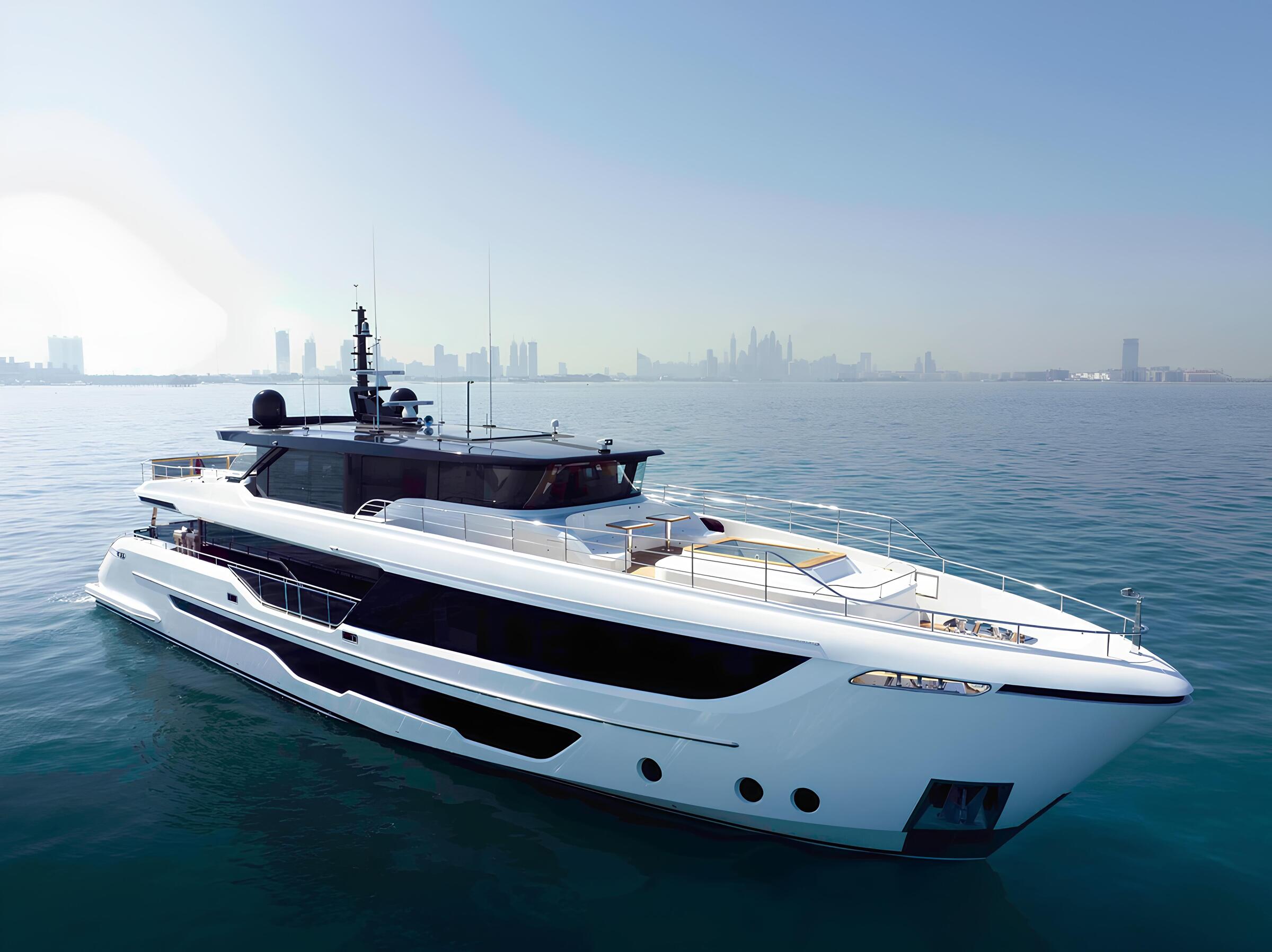 Экстерьер Gulf Craft Majesty 111/Exterior Gulf Craft Majesty 111