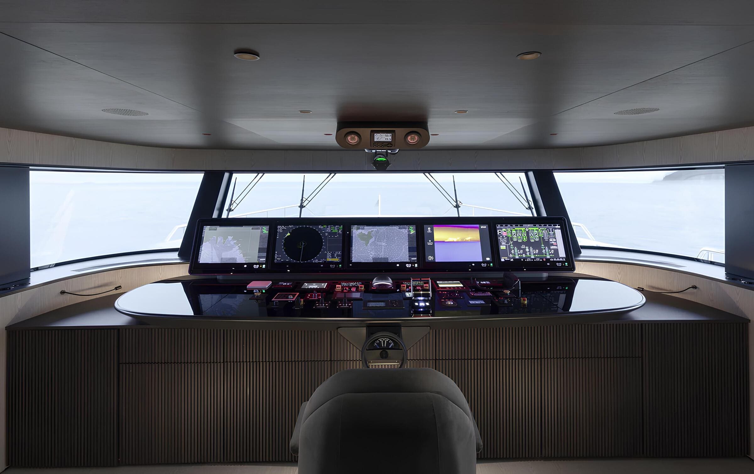 Главный пост управления/Main helm station