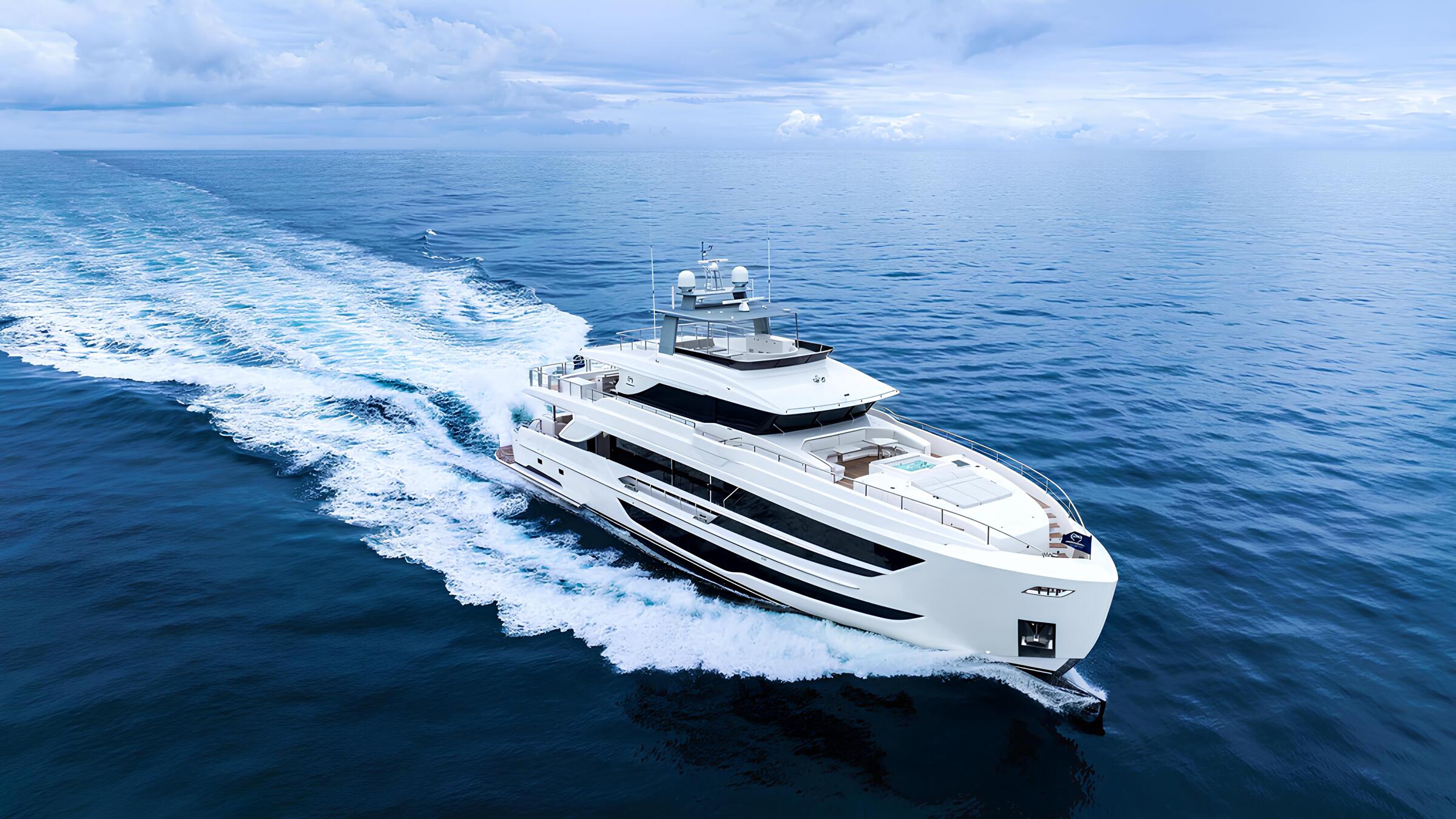 Экстерьер Horizon Yachts FD110/Exterior Horizon Yachts FD110