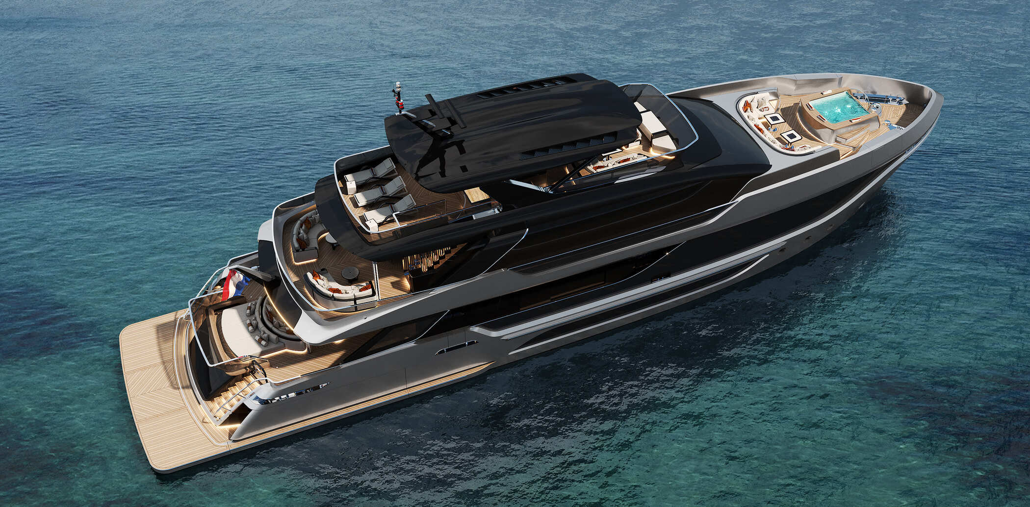 Экстерьер Van der Valk 40m PROJECT EVO New / Exterior Van der Valk 40m PROJECT EVO New