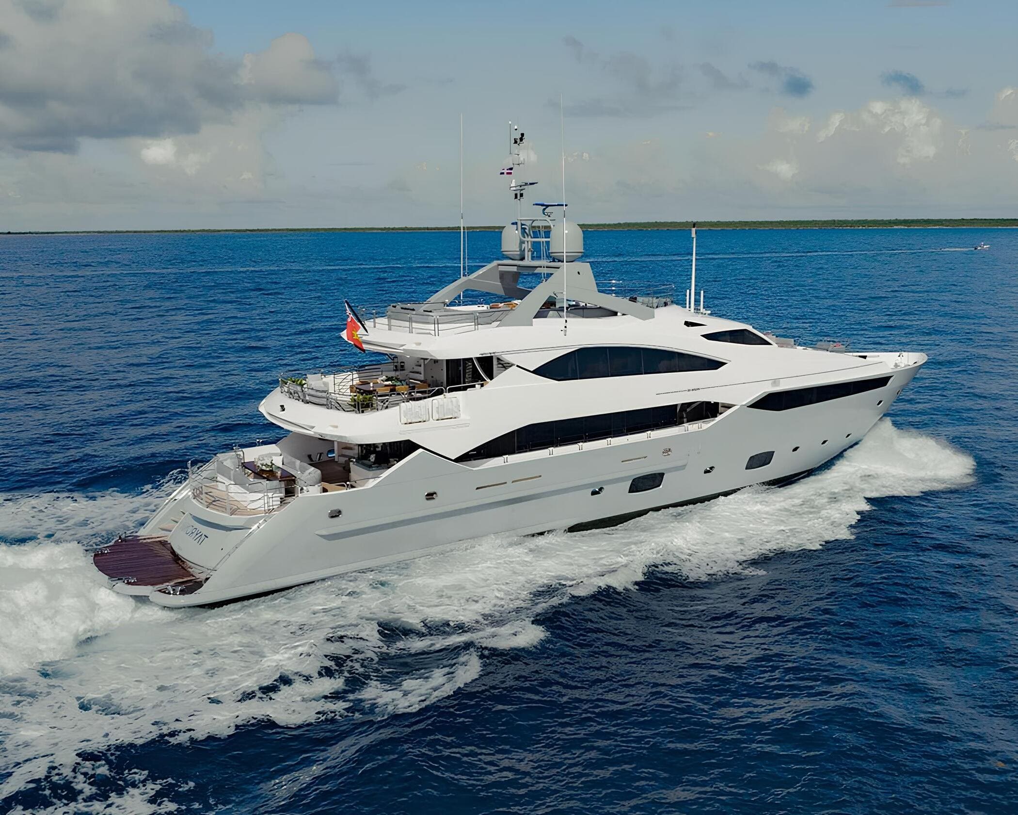 Экстерьер Sunseeker 131 2012 MY TAYRONA/Exterior Sunseeker 131 2012 MY TAYRONA