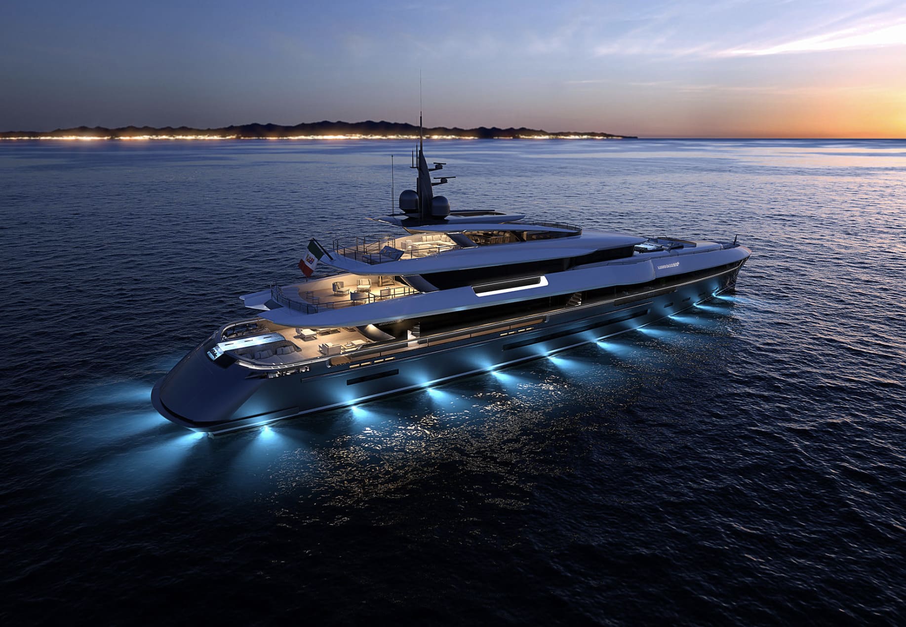 Экстерьер Mondomarine EIDOS 57M NEW/Exterior Mondomarine EIDOS 57M NEW