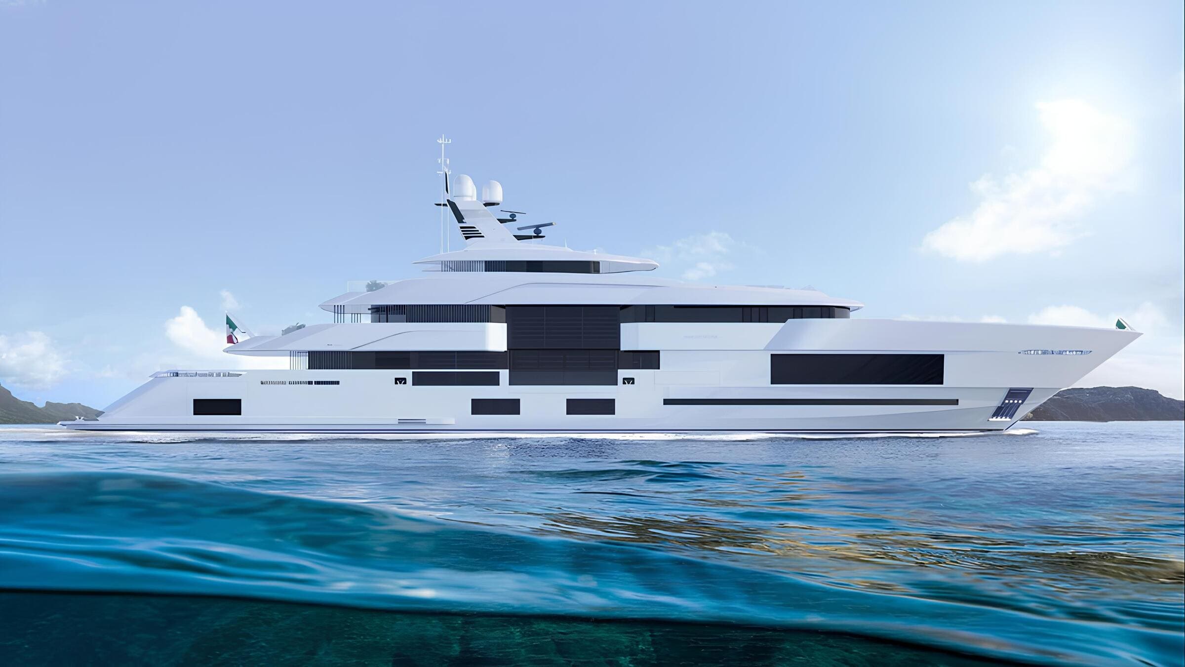 Экстерьер Admiral Yachts 70M 2027/Exterior Admiral Yachts 70M 2027