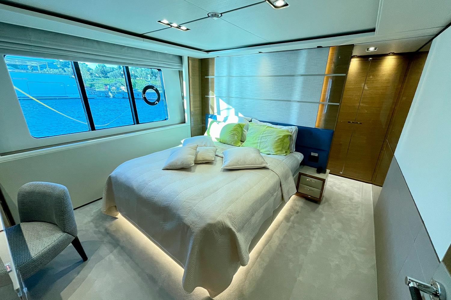 Гостевая каюта по правому борту / Guest cabin on starboard side