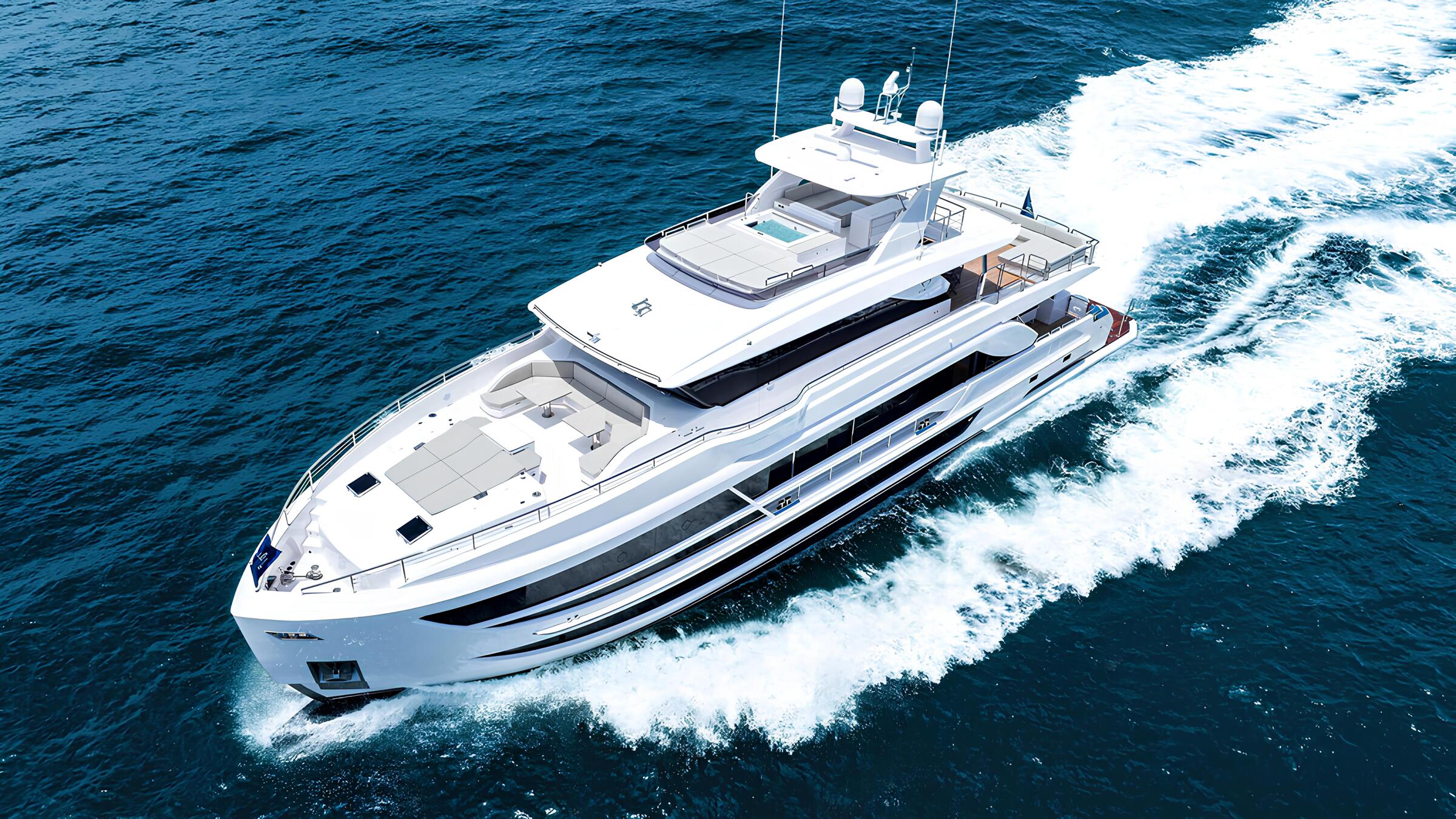 Экстерьер Horizon Yacht FD100 2027/Exterior Horizon Yacht FD100 2027