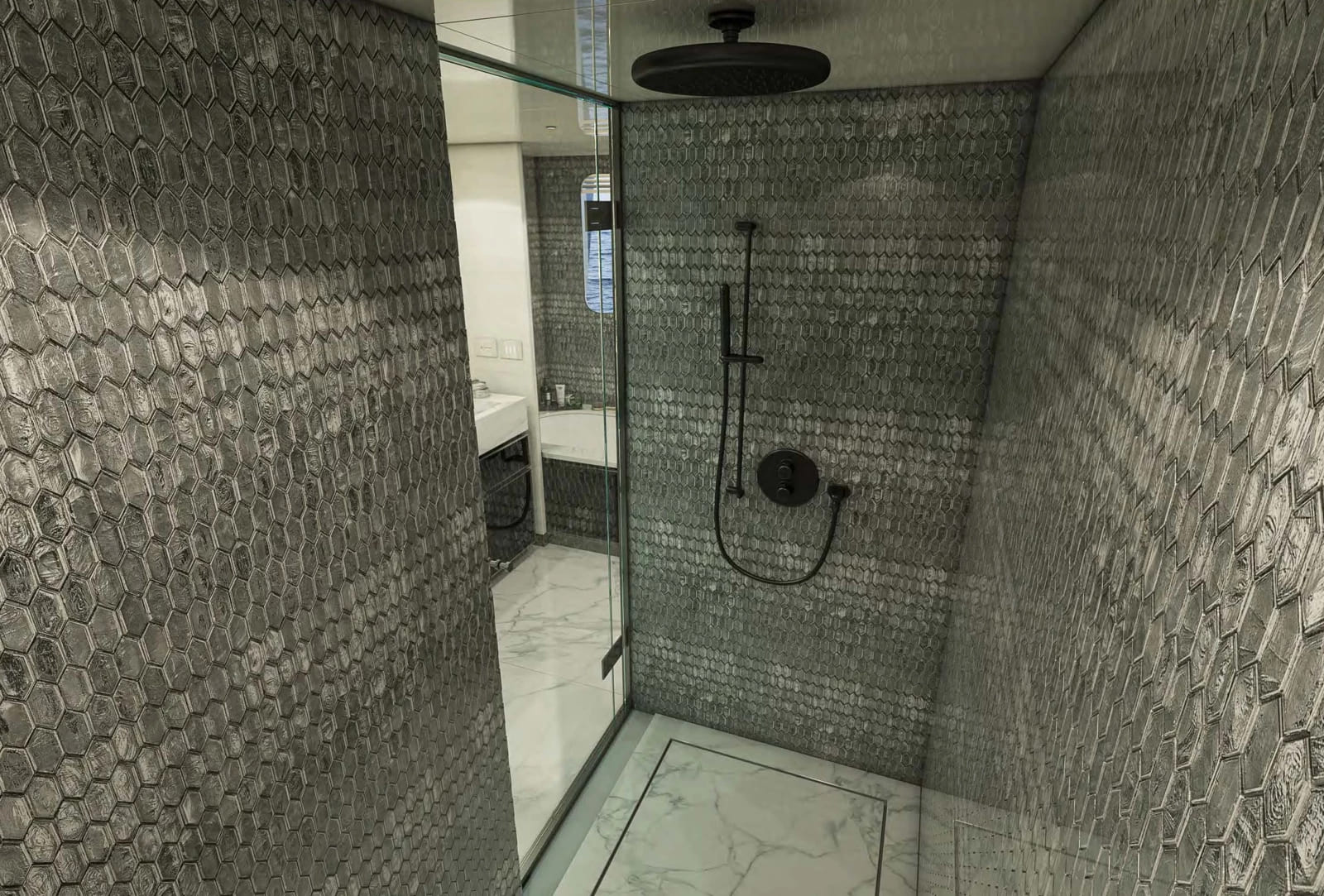 Санузел владельца/Master bathroom