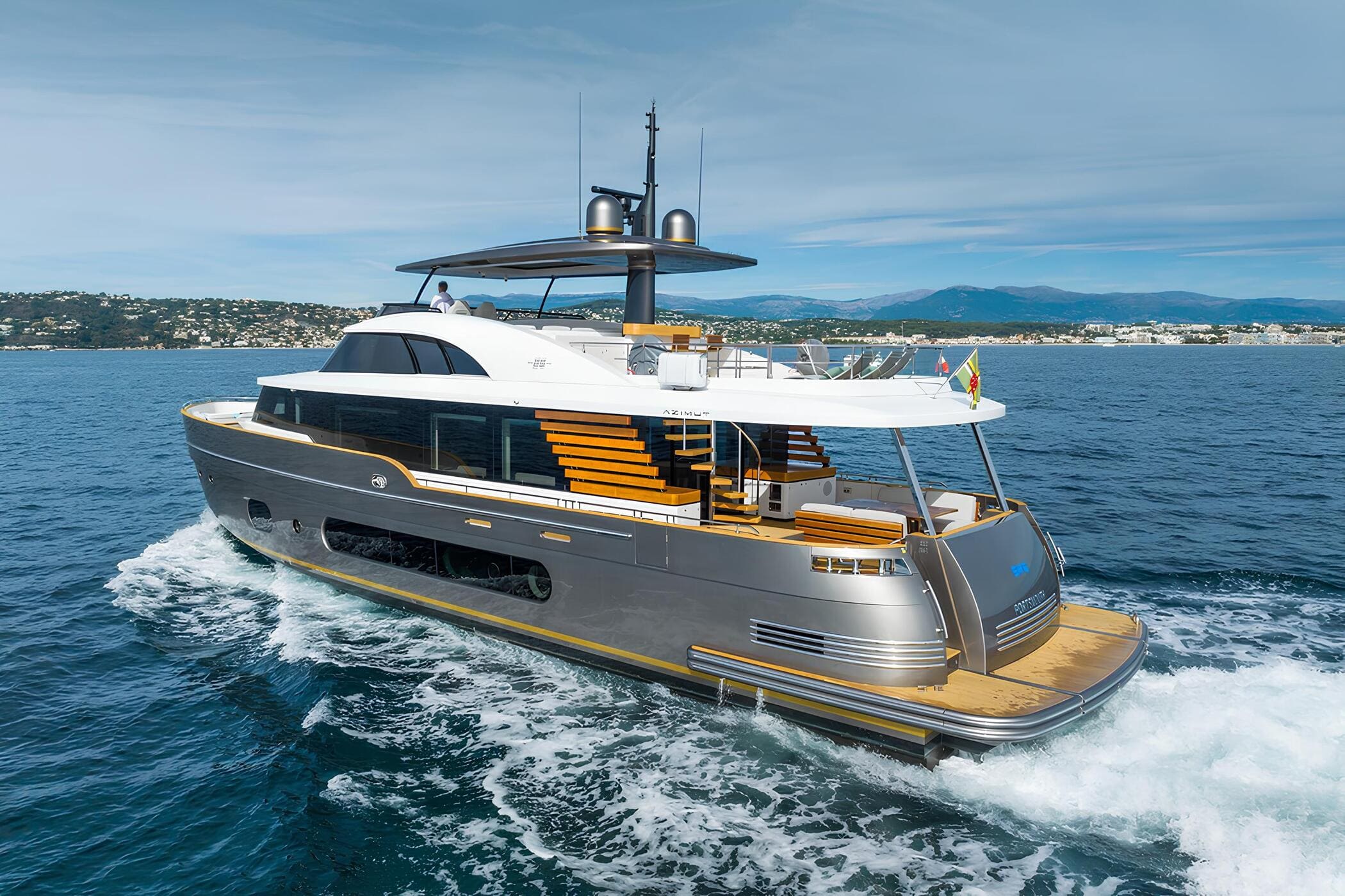 Экстерьер Azimut Magellano 25M 2020 MY SWG/Exterior Azimut Magellano 25M 2020 MY SWG