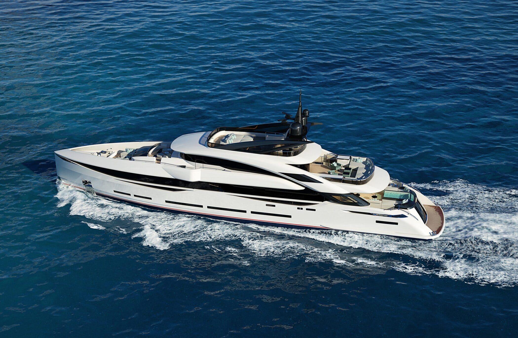 Экстерьер ISA Yachts GRANTURISMO 45 NEW/Exterior ISA Yachts GRANTURISMO 45 NEW