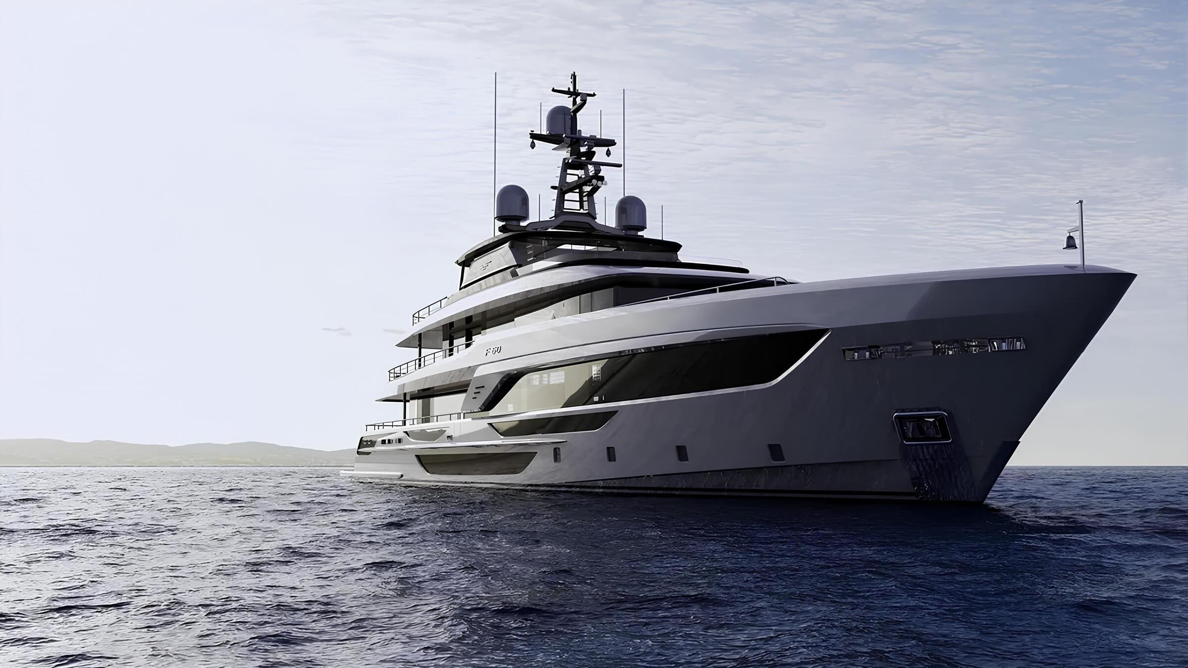 Экстерьер Falcon Yachts 50 MT 2027/Exterior Falcon Yachts 50 MT 2027