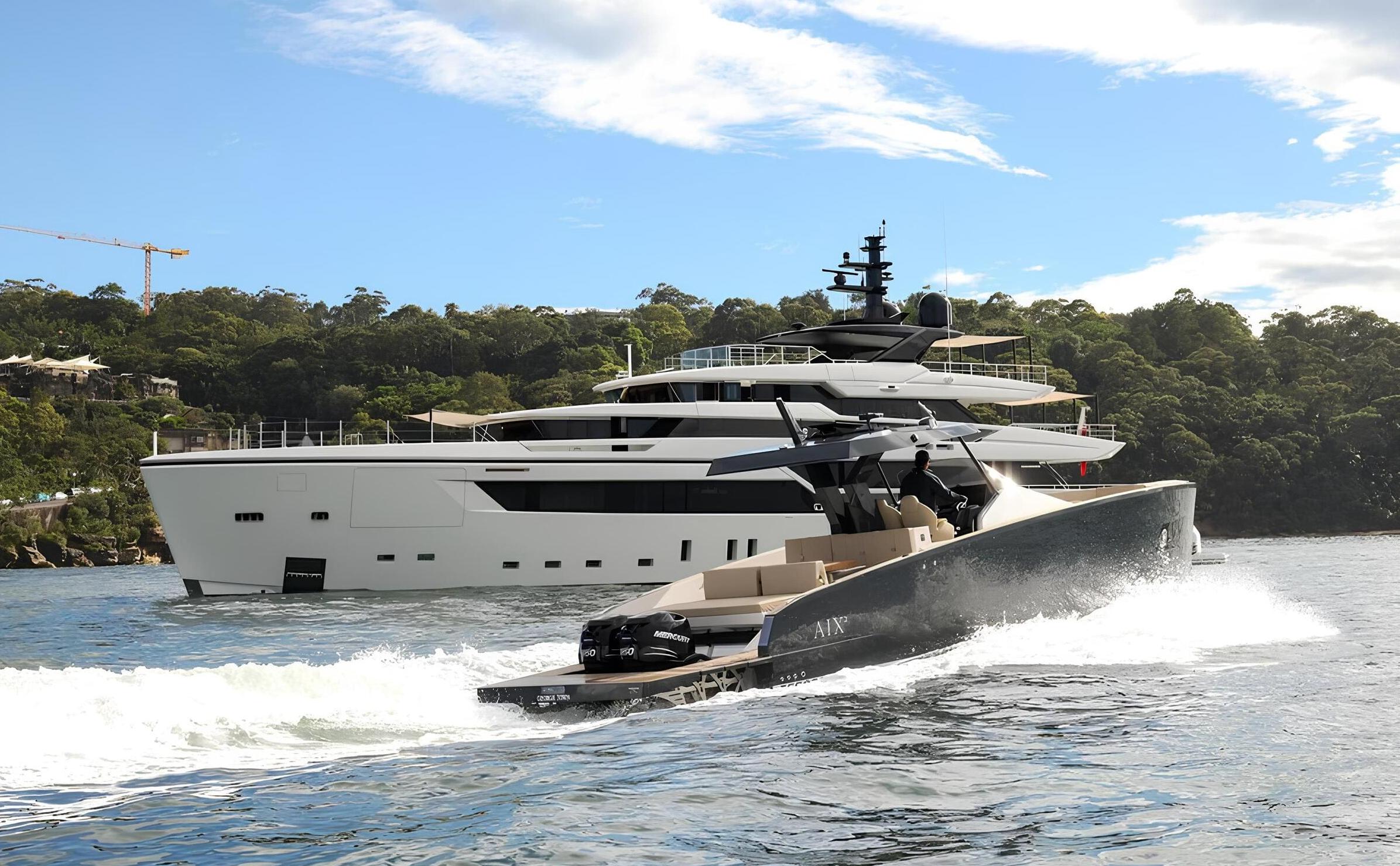 Экстерьер Sanlorenzo 44 Alloy 2022 MY AIX/Exterior Sanlorenzo 44 Alloy 2022 MY AIX