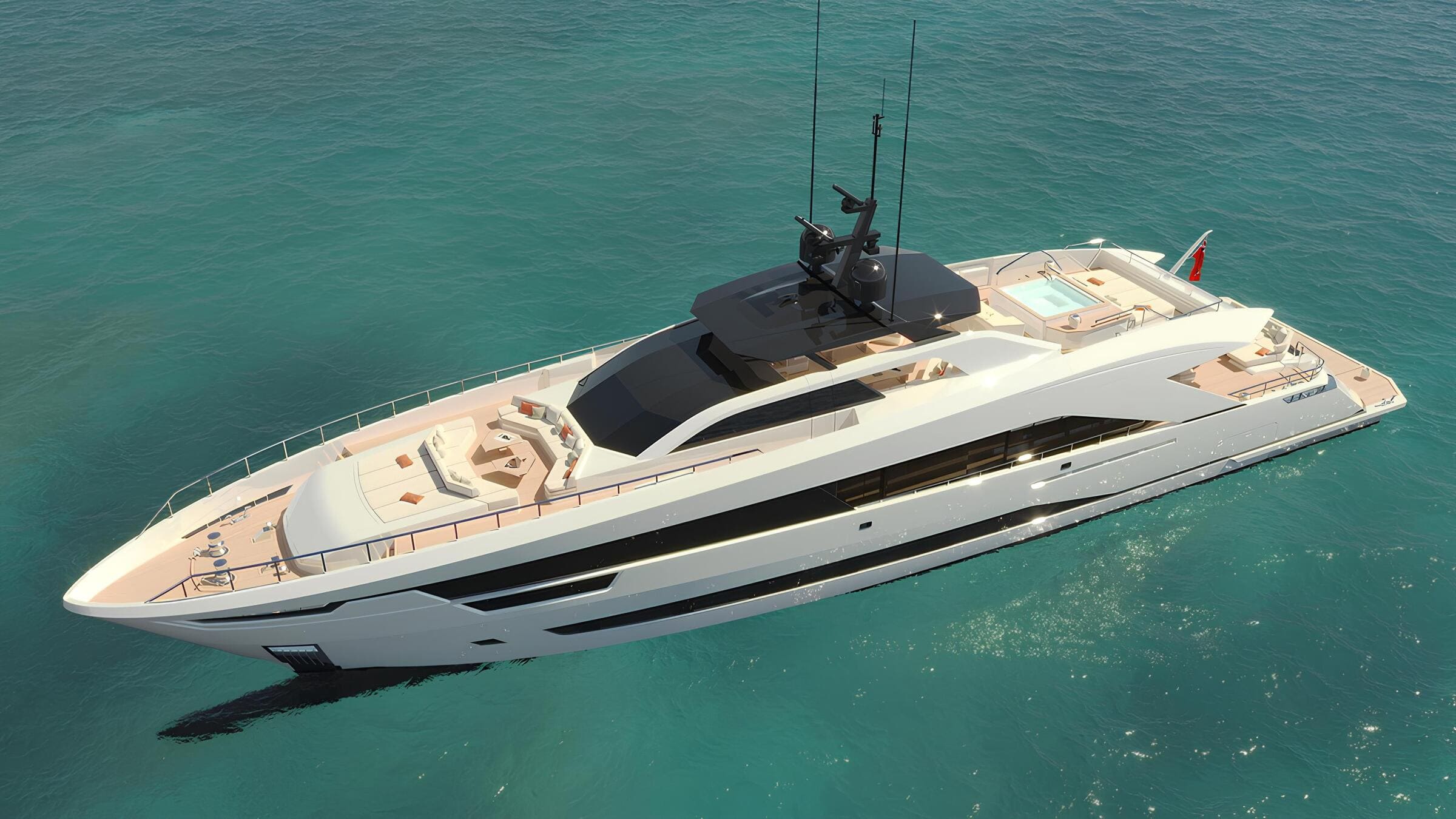 Экстерьер Alia Yachts 42M 2025 MY XIMENA/Exterior Alia Yachts 42M 2025 MY XIMENA