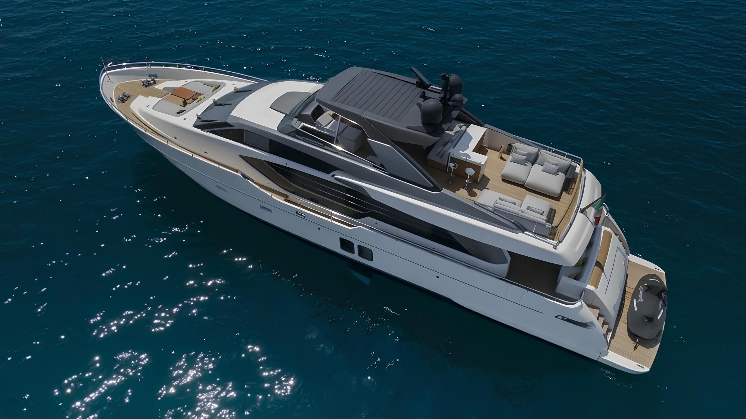 Экстерьер Sanlorenzo SL86 2018 MY SLAM/Exterior Sanlorenzo SL86 2018 MY SLAM