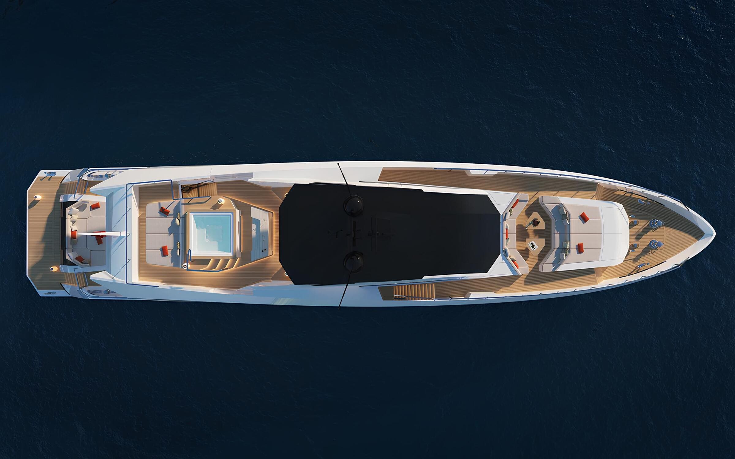 Экстерьер Alia Yachts 42M 2025 MY XIMENA/Exterior Alia Yachts 42M 2025 MY XIMENA