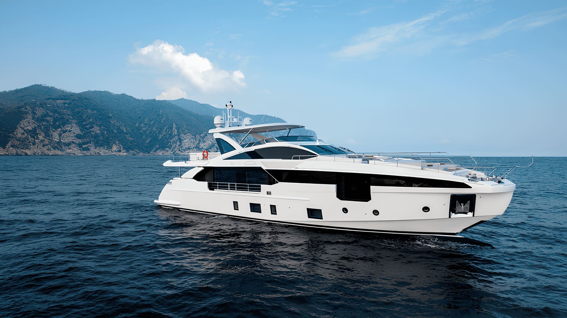 Экстерьер Azimut Grande 32M NEW/Exterior Azimut Grande 32M NEW